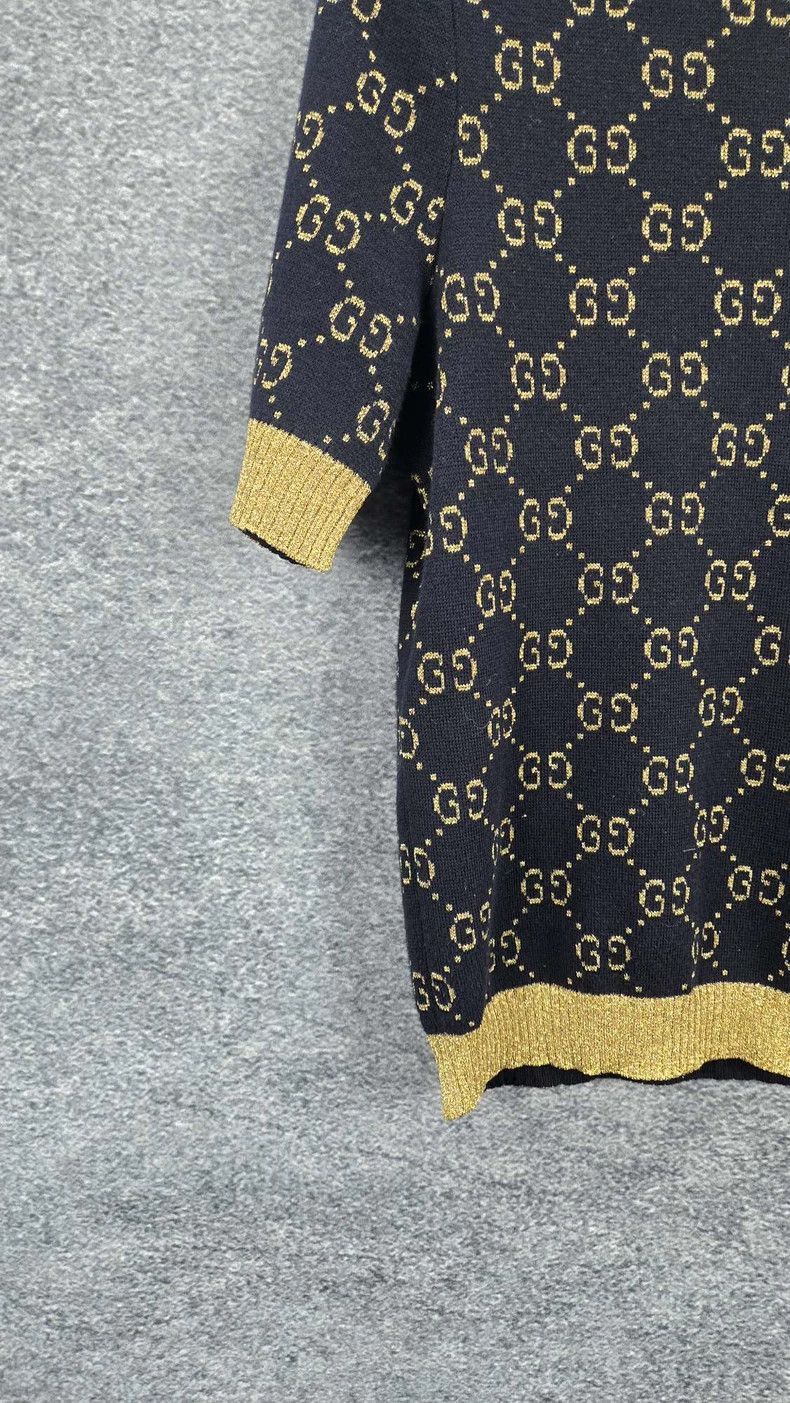Gucci Gucci Printed Knit Sweater Size S-2506 Size US S / EU 44-46 / 1 - 5 Thumbnail
