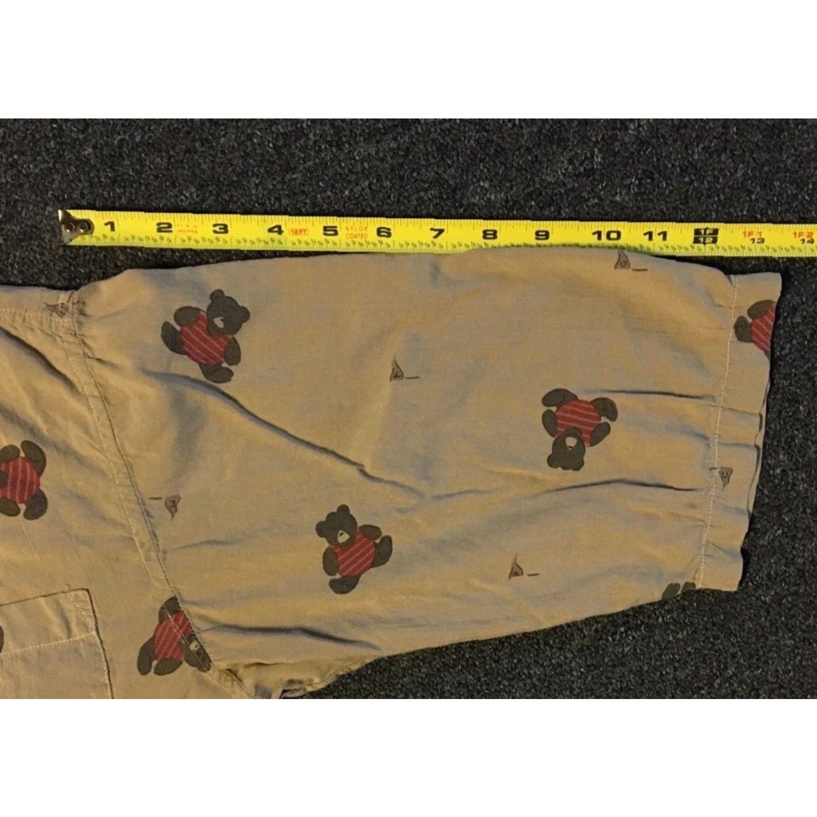 Vintage Vtg 80s Teddy Bear All Over Print Shirt S Mens Button-Up Beige 90s Art Grunge Casual Cowboy World USA 80s 90s Teddy Bear"AOP" Button Up Shirt Size US S / EU 44-46 / 1 - 8 Thumbnail
