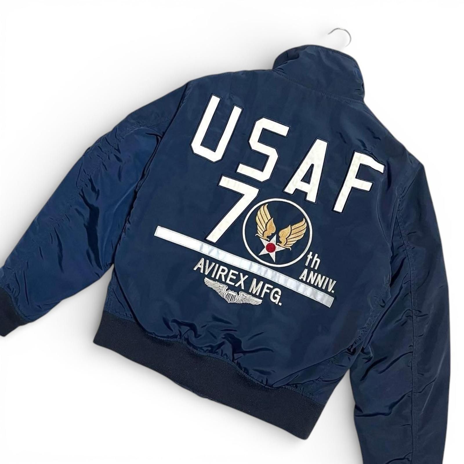 Avirex Avirex - USAF 70th Anniversary U.S. Air Force Bomber Jacket Size US M / EU 48-50 / 2 - 1 Thumbnail