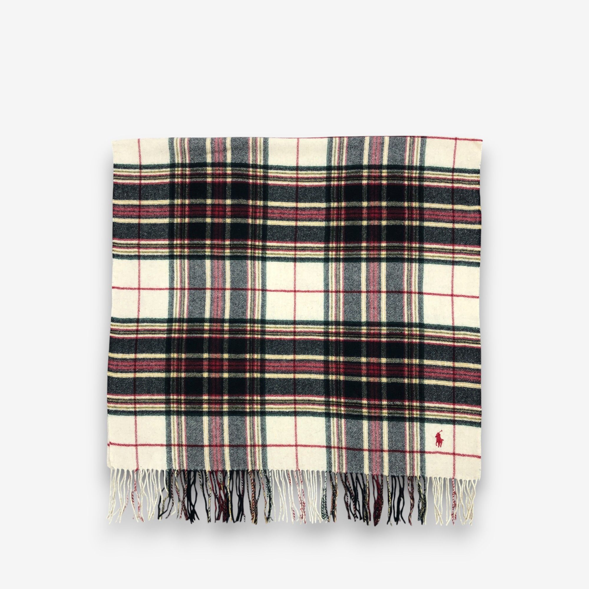 Ralph Lauren Vintage Ralph Lauren Scarf Muffler Wool Stole Wraps Scarves Size ONE SIZE - 3 Thumbnail