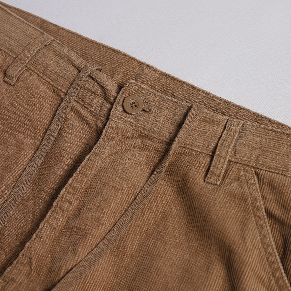 Uniqlo Uniqlo Corduroy Velvet Work Pants Trousers Carpenter Beige Size US 33 - 6 Thumbnail