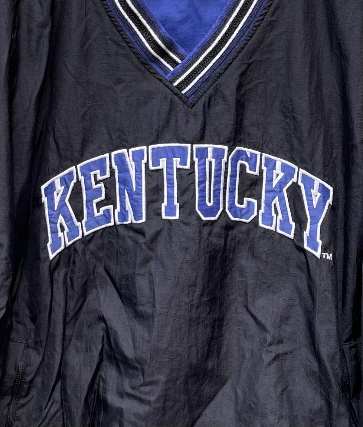 Champion VTG 90s Champion University Of Kentucky Wildcats windbreaker Size US XL / EU 56 / 4 - 4 Thumbnail