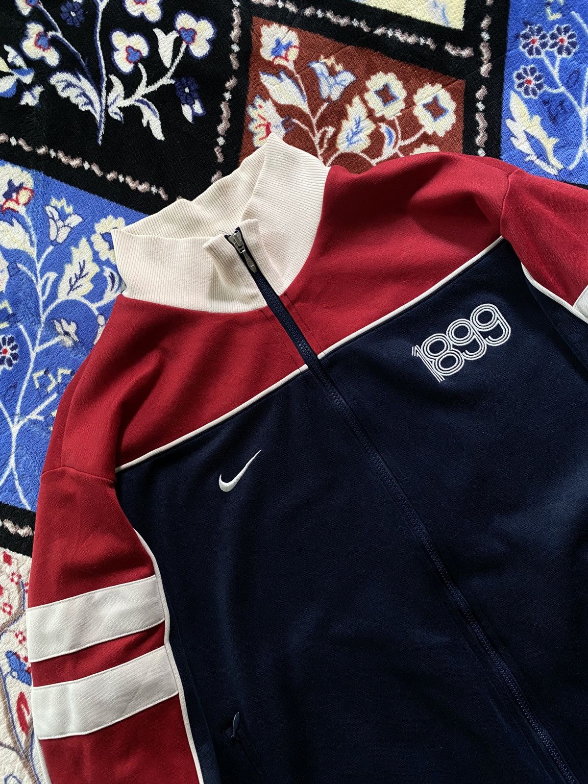 Nike Y2K Nike Fc Barcelona Track Jacket Size US XL / EU 56 / 4 - 5 Thumbnail