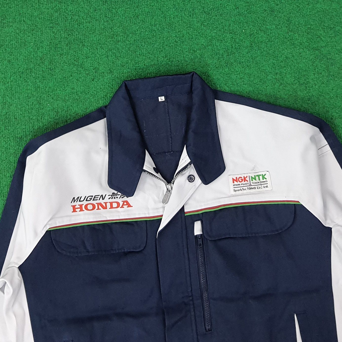 Japanese Brand Vintage Mugen Honda Motorsports Custom Logo Jacket C260N13 Size US XL / EU 56 / 4 - 4 Thumbnail