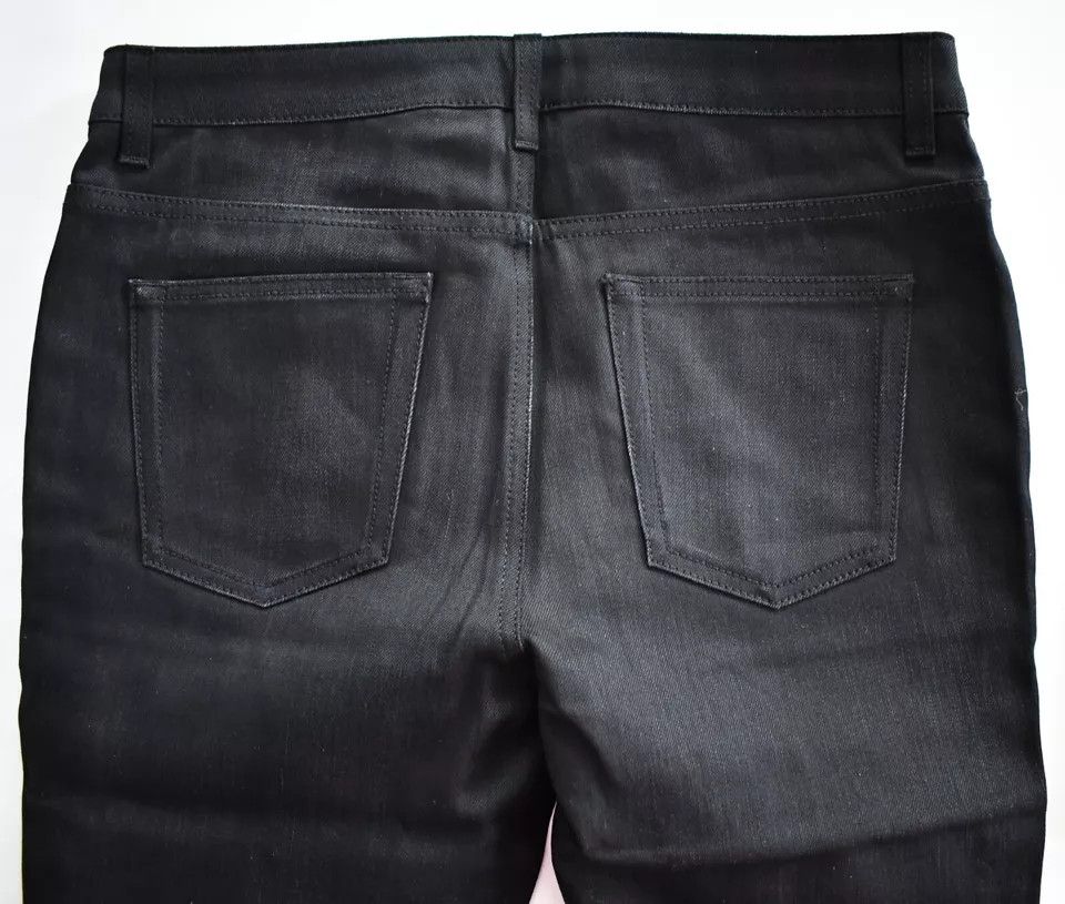 Saint Laurent Paris o1bcso1str0924 Skinny 5 Pockets Low Waist Ueep in Black Size US 28 / EU 44 - 7 Thumbnail