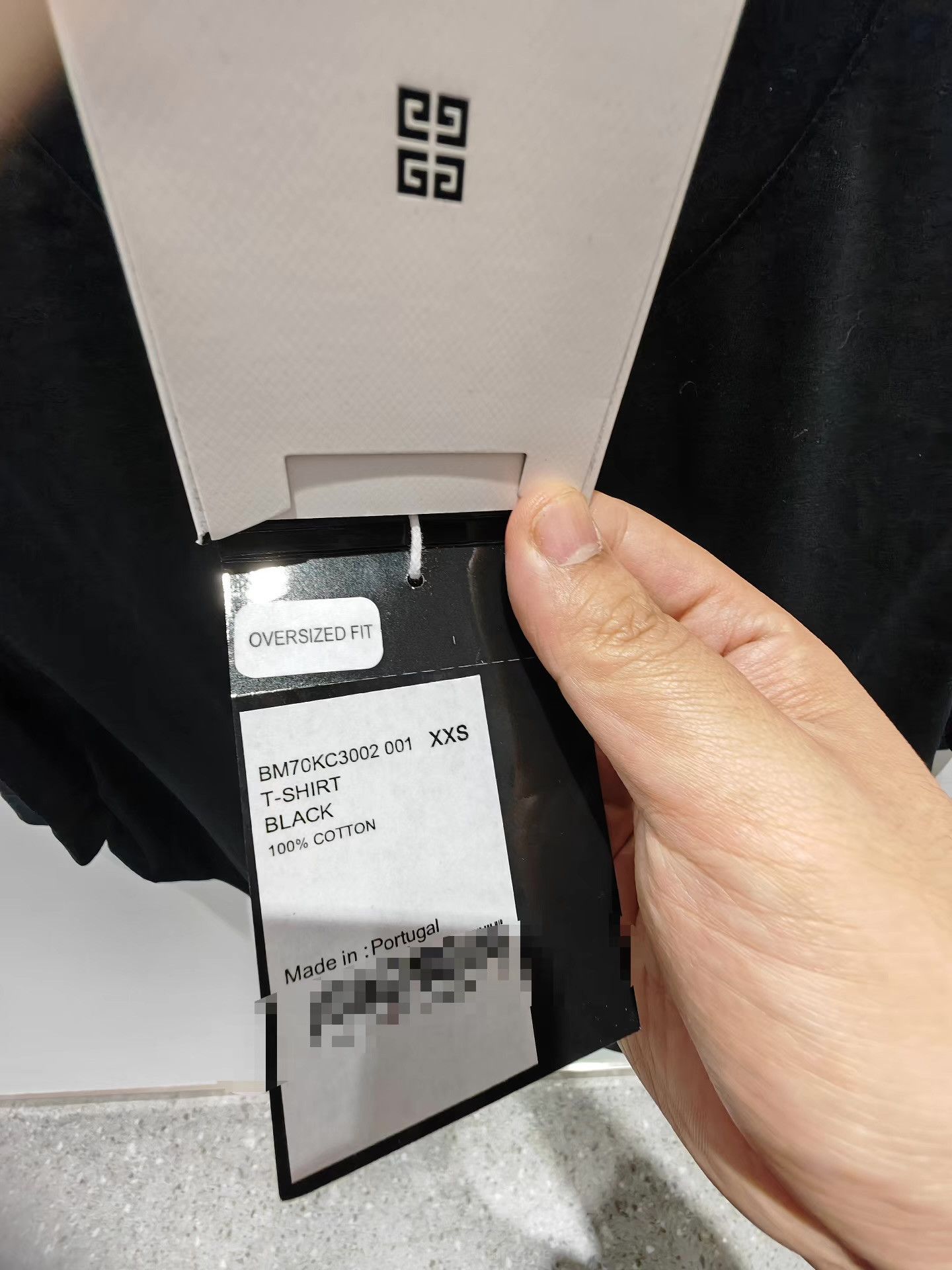 Givenchy Givenchy Distressed Logo Short Sleeve Tee Q15 Size US XXS / EU 40 - 2 Thumbnail