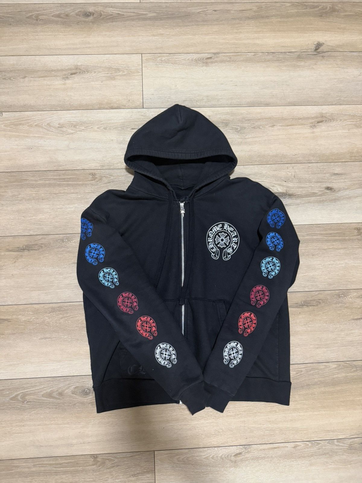 Chrome Hearts Chrome hearts multi color horseshoe zip up Size US XS / EU 42 / 0 - 1 Thumbnail