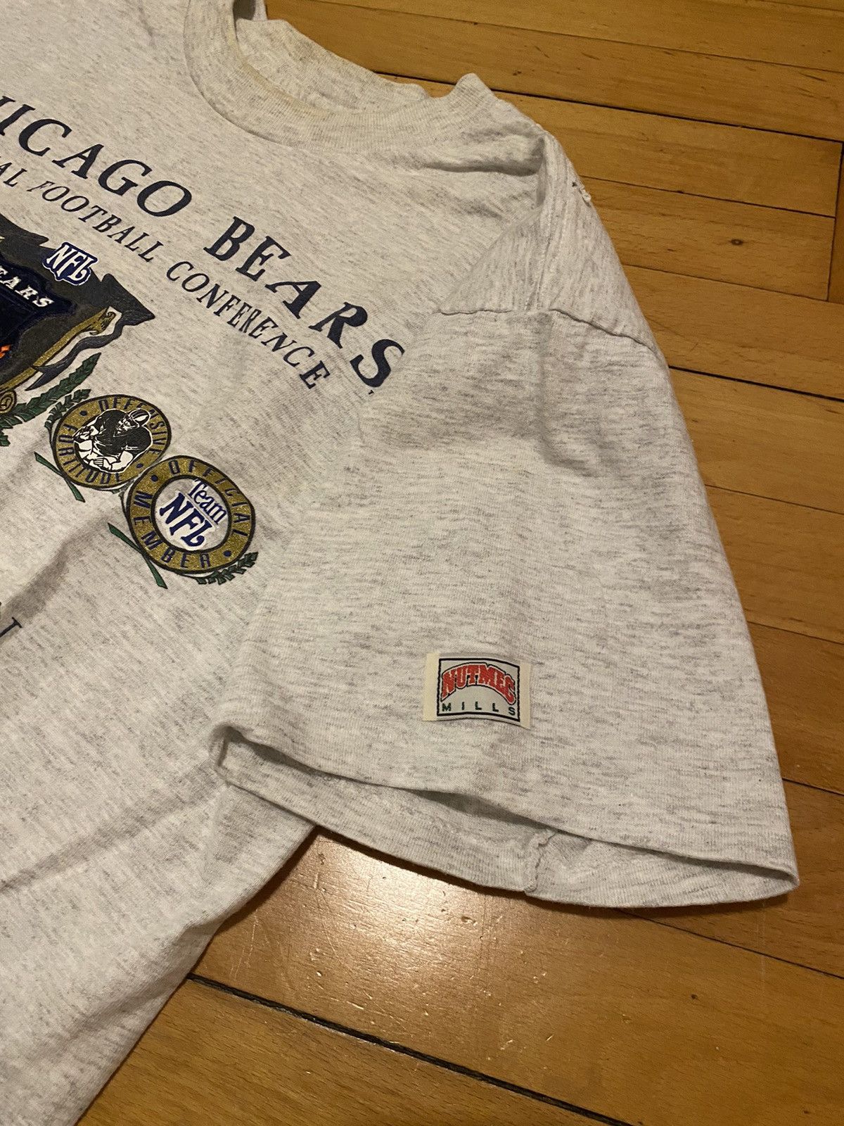 Nutmeg × Vintage Chicago Bears nutmeg T Shirt Size US XL / EU 56 / 4 - 4 Thumbnail