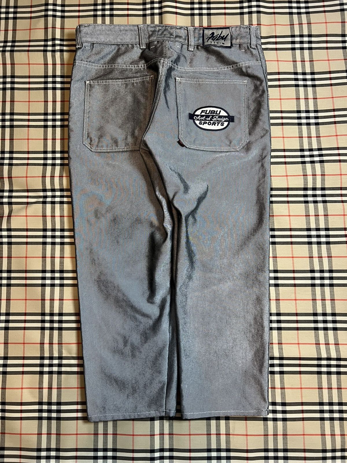Fubu Fubu vintage black and gray Size US 31 - 5 Thumbnail