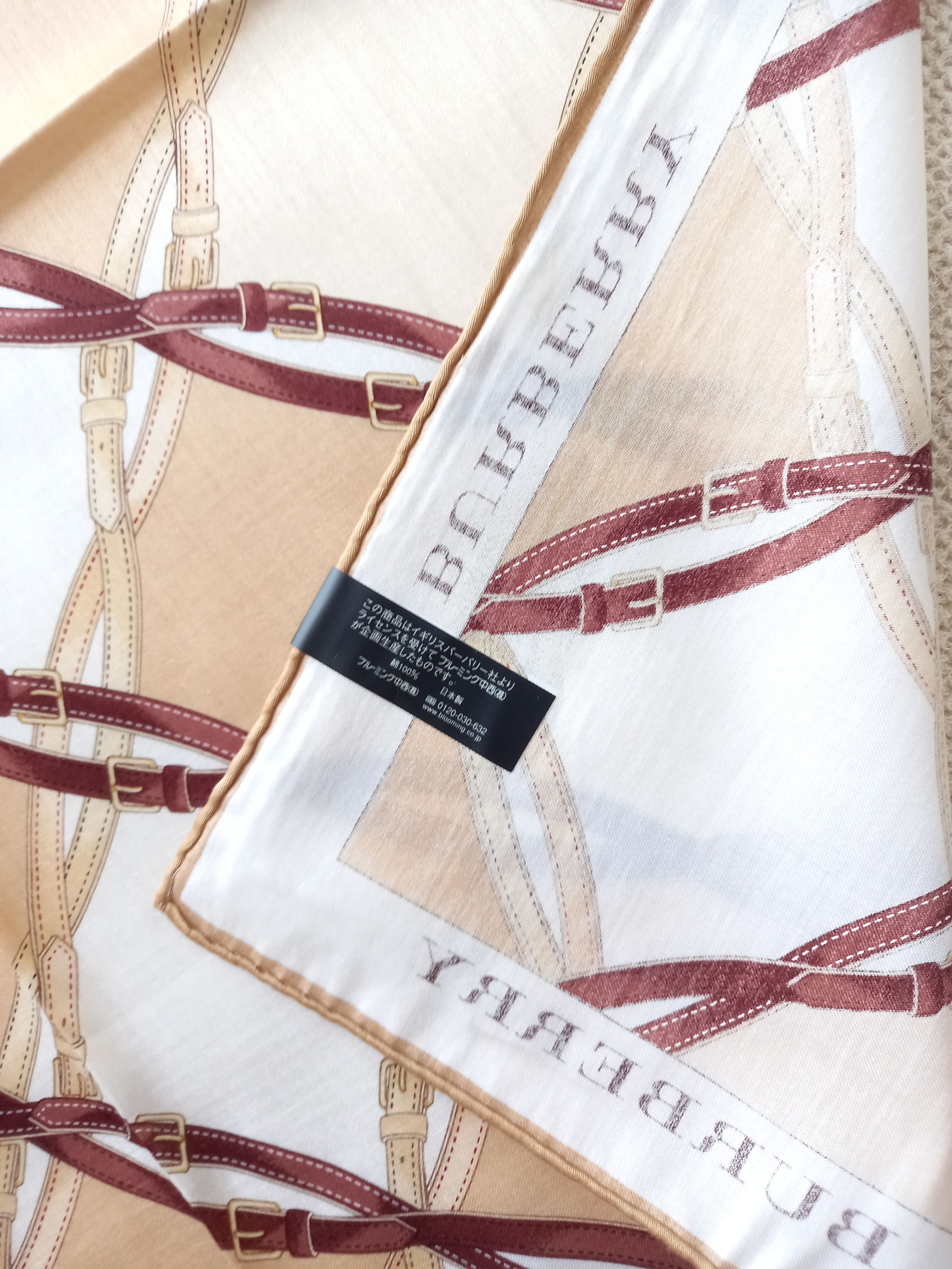 Burberry × Vintage NEW Burberry bandana/handkerchief/scarf Size ONE SIZE - 4 Thumbnail