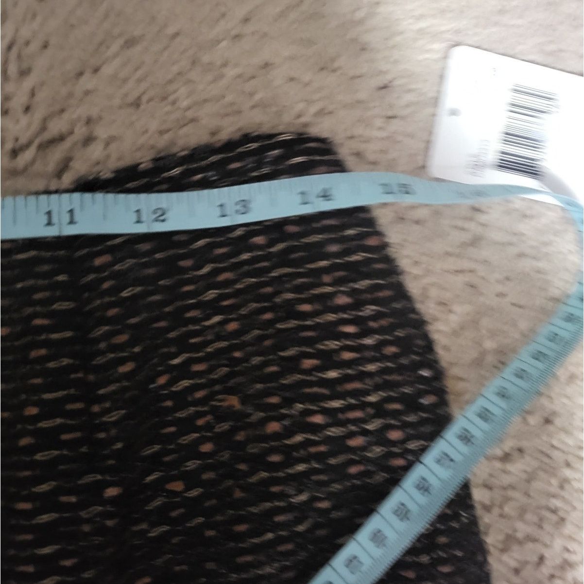 Other Dana Buchman Black/Multi Shimmer Tweed Pencil Skirt -Size 8 Size 30" / US 8 / IT 44 - 7 Thumbnail