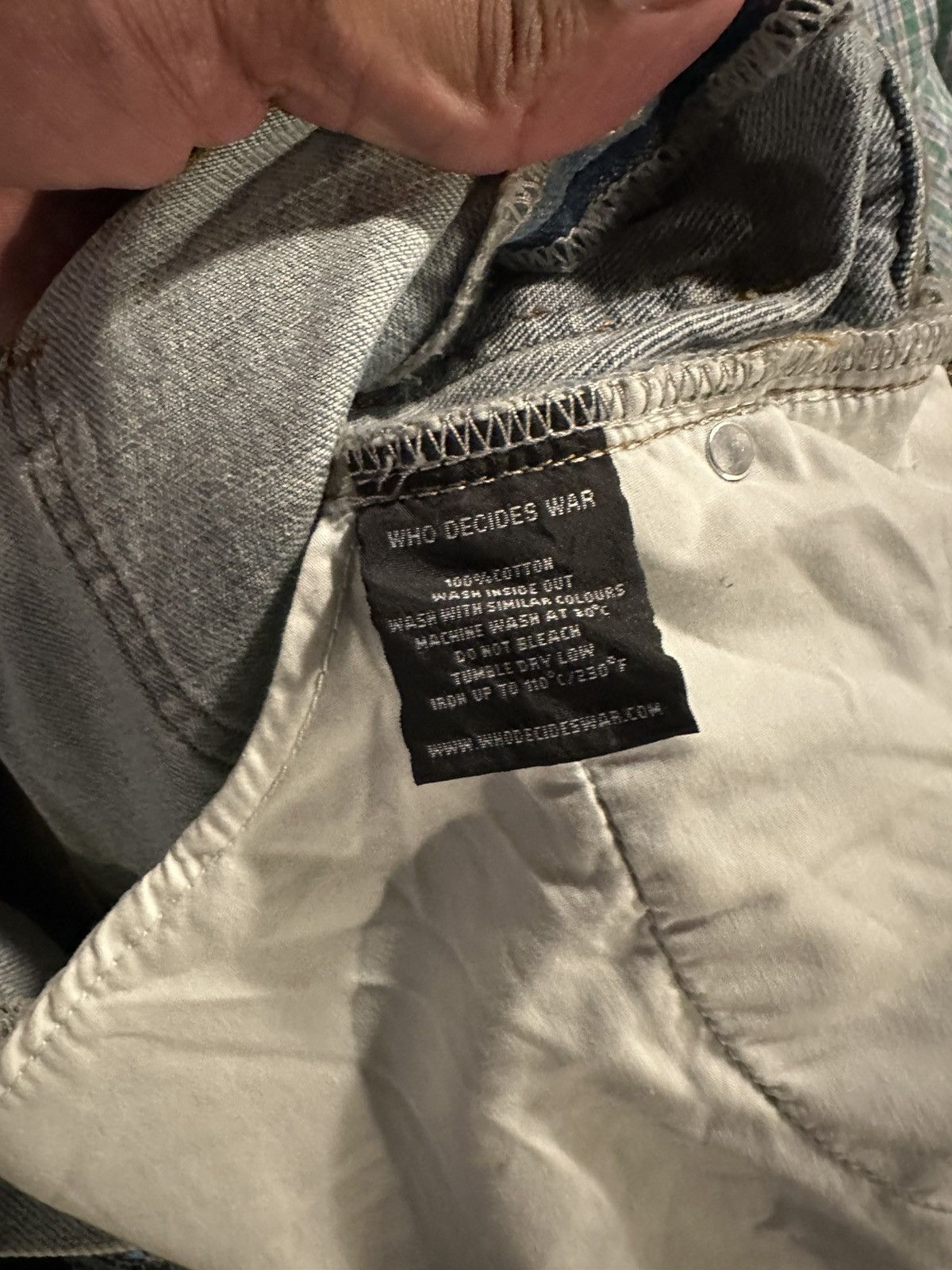 Who Decides War Who Decides War Jeans Size US 36 / EU 52 - 11 Thumbnail