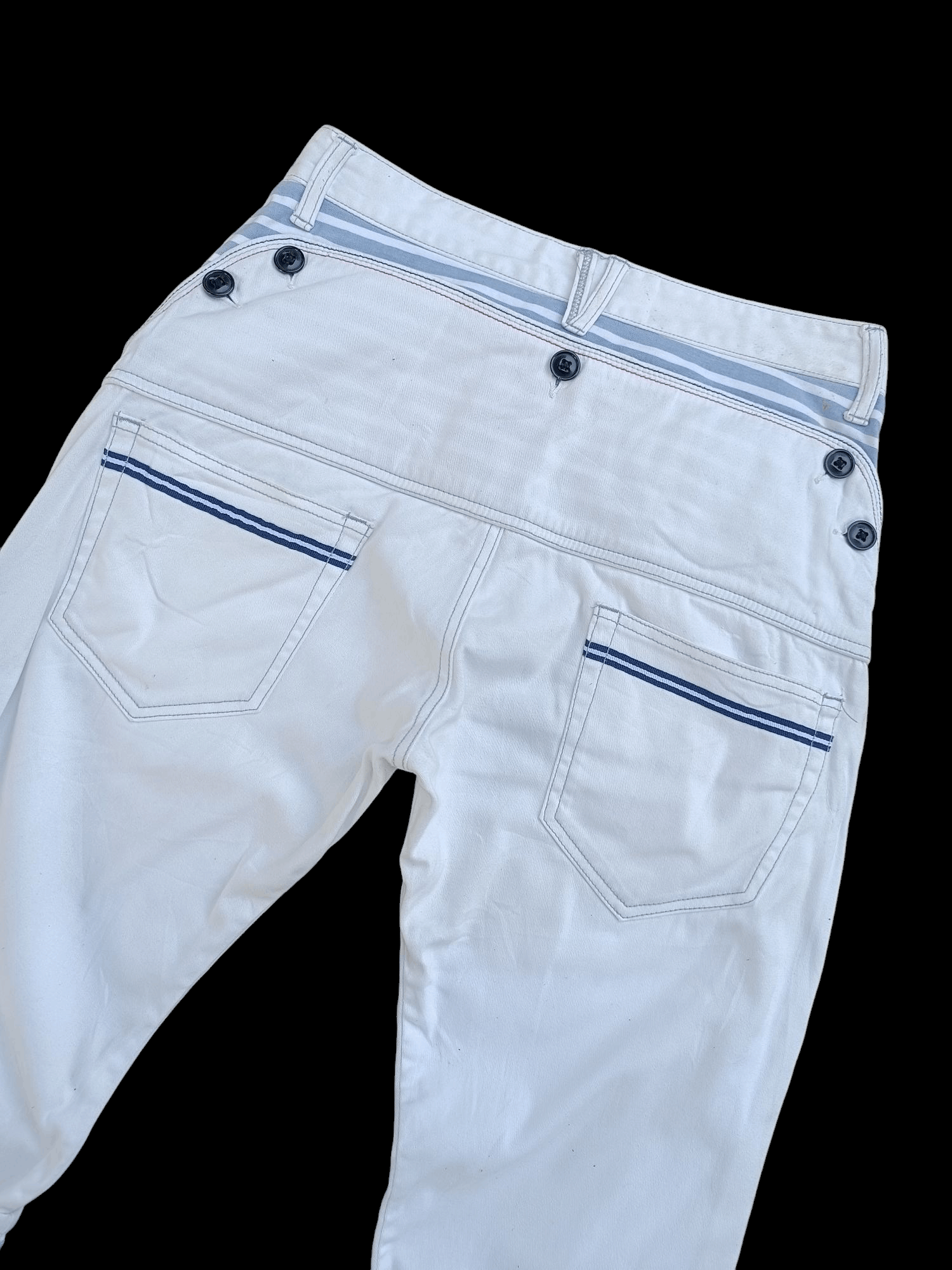 Japanese Brand SEMANTIC DESIGN 3Q PANT WITH BACK FLAP E238i Size US 30 / EU 46 - 5 Thumbnail
