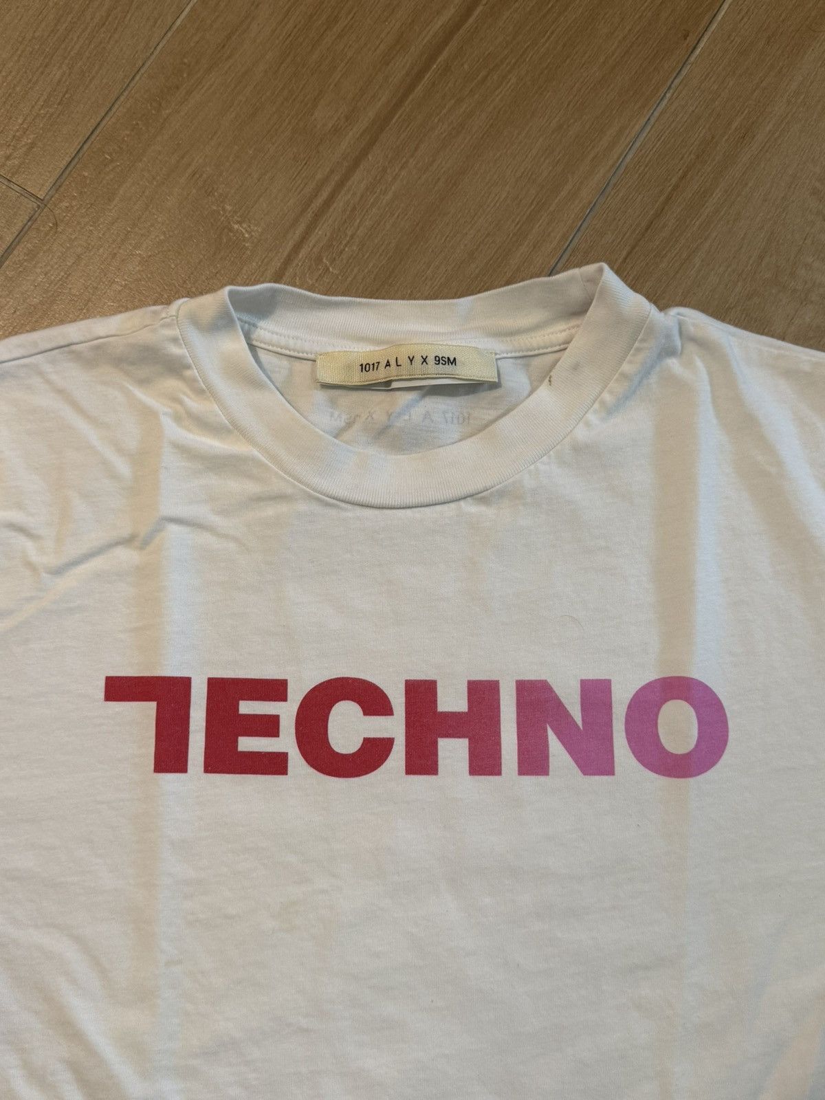 1017 ALYX 9SM 1017 alyx 9sm “techno” tee shirt Size US M / EU 48-50 / 2 - 2 Thumbnail