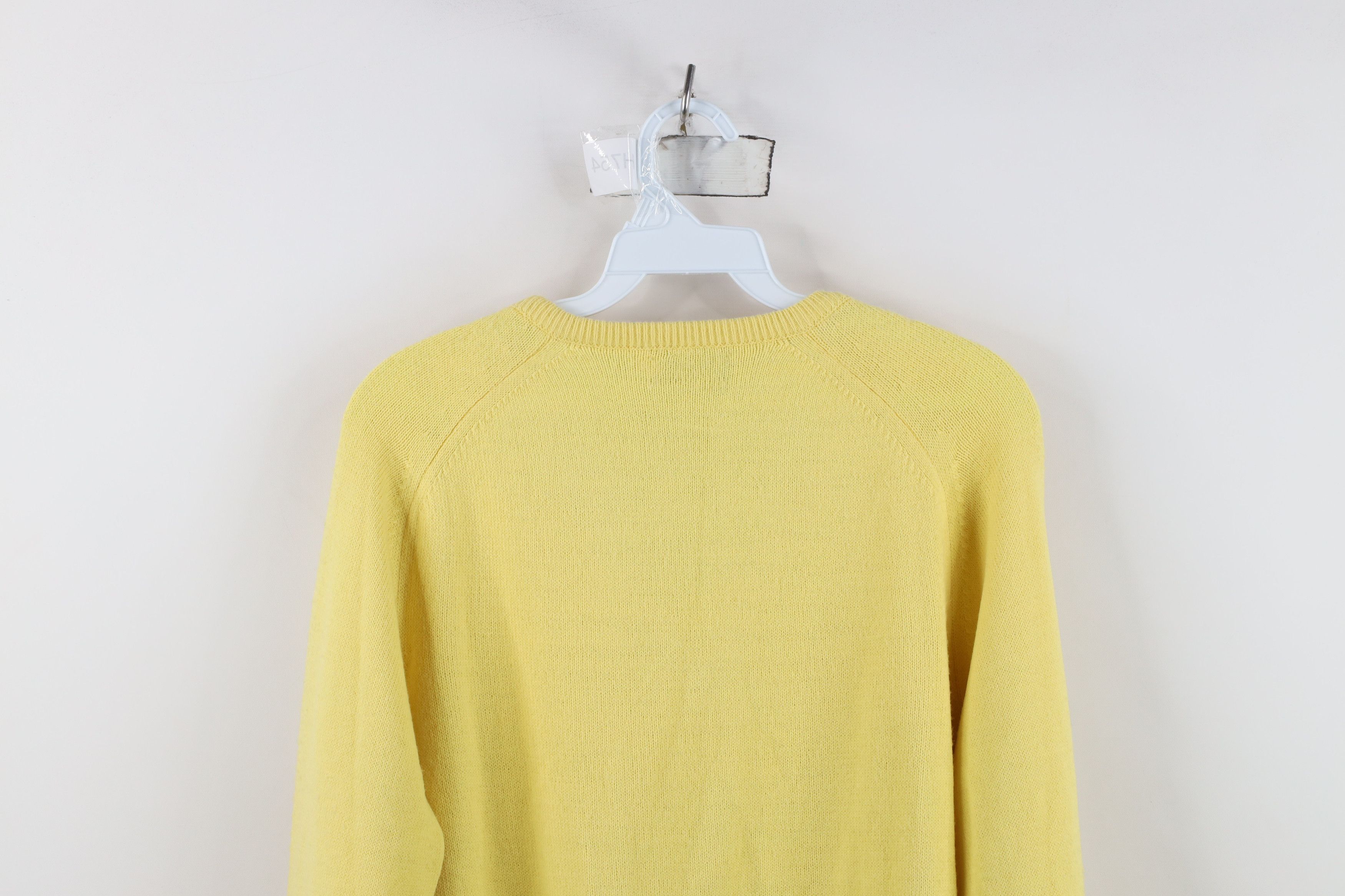 Vintage Vintage 70s Streetwear Four Horsemen Knit Sweater Yellow USA Size US M / EU 48-50 / 2 - 11 Thumbnail