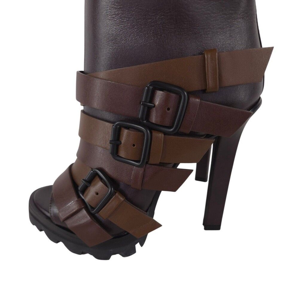 Dsquared2 Dsquared2 Multi Buckle Lug Sole Tall Boots US 5.5 IT 35.5 W Size US 5.5 / IT 35.5 - 6 Thumbnail