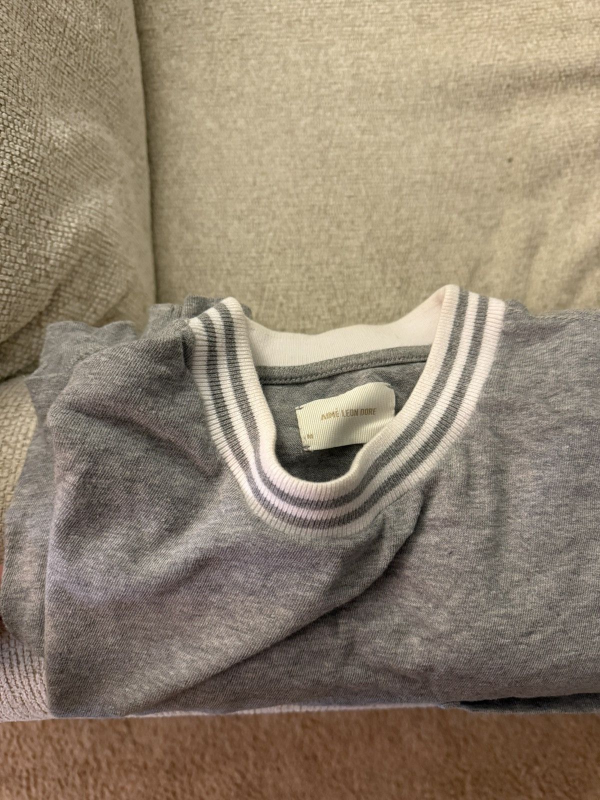 Aime Leon Dore Aime Leon Dore stripe neck Size US M / EU 48-50 / 2 - 2 Thumbnail