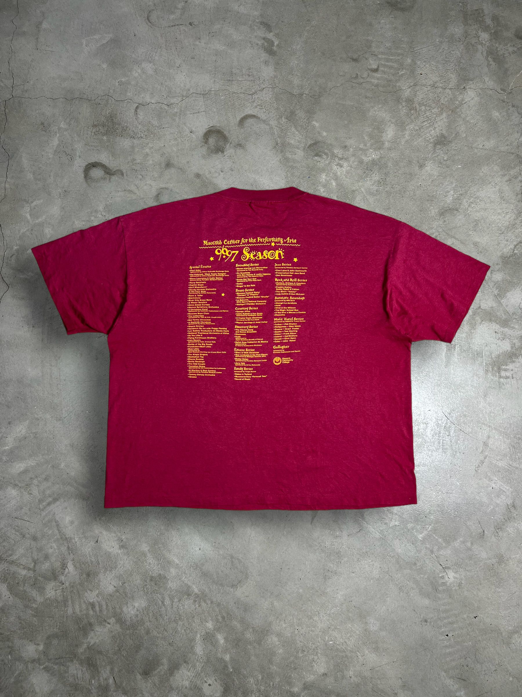 Band Tees Vintage 90s A Celebration Season Promo Tee (XXL) GTME245 Size US XXL / EU 58 / 5 - 6 Thumbnail