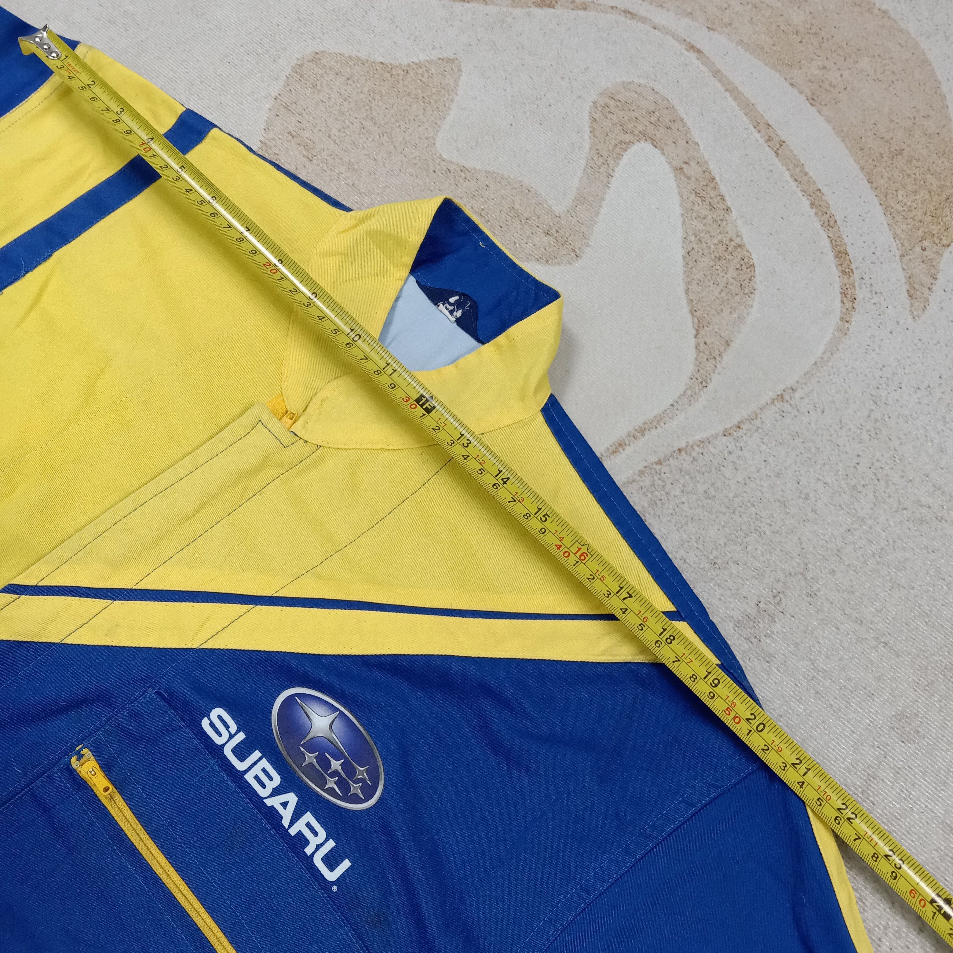 Japanese Brand Subaru Rally Team Racing Work Coverall Jacket C274N6 Size US L / EU 52-54 / 3 - 12 Thumbnail