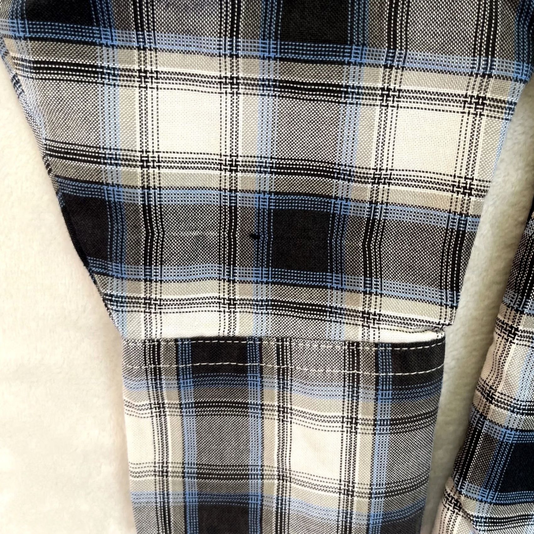 Vintage Ely Cattleman Blue Plaid Shirt Men's M Long Sleeve Western Cowboy Size US M / EU 48-50 / 2 - 7 Thumbnail