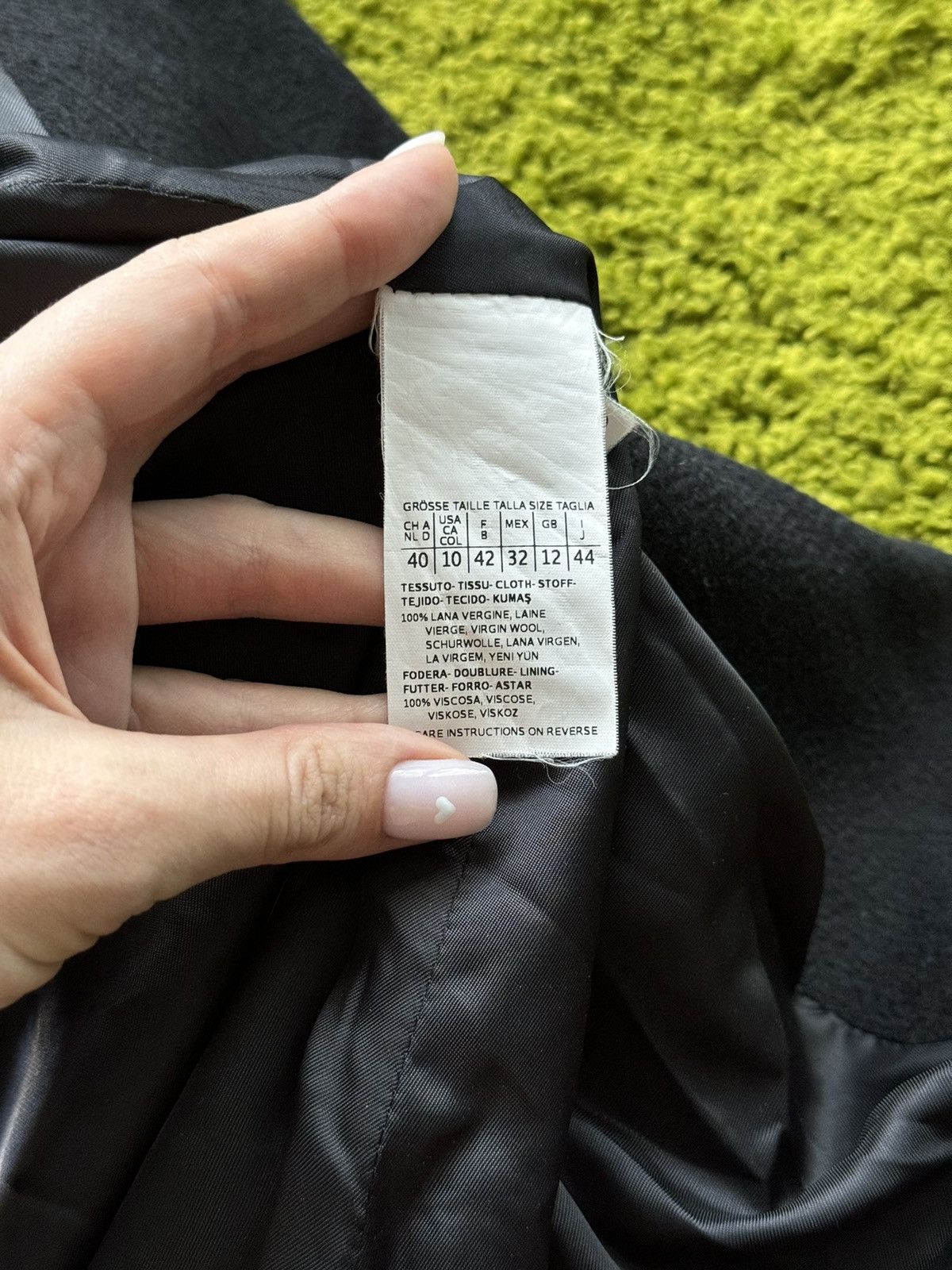 Max Mara × Weekend Max Mara Max Mara studio 100% wool cropped coat jacket Size L / US 10 / IT 46 - 6 Thumbnail