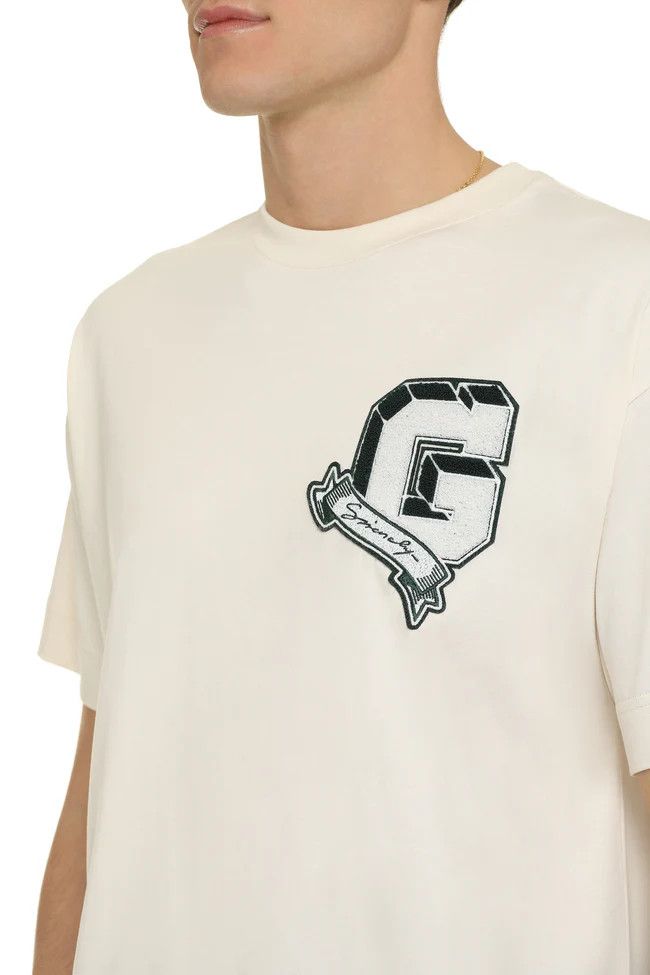 Givenchy o1h1sh10525 College T-Shirt in White Size US XXL / EU 58 / 5 - 5 Thumbnail