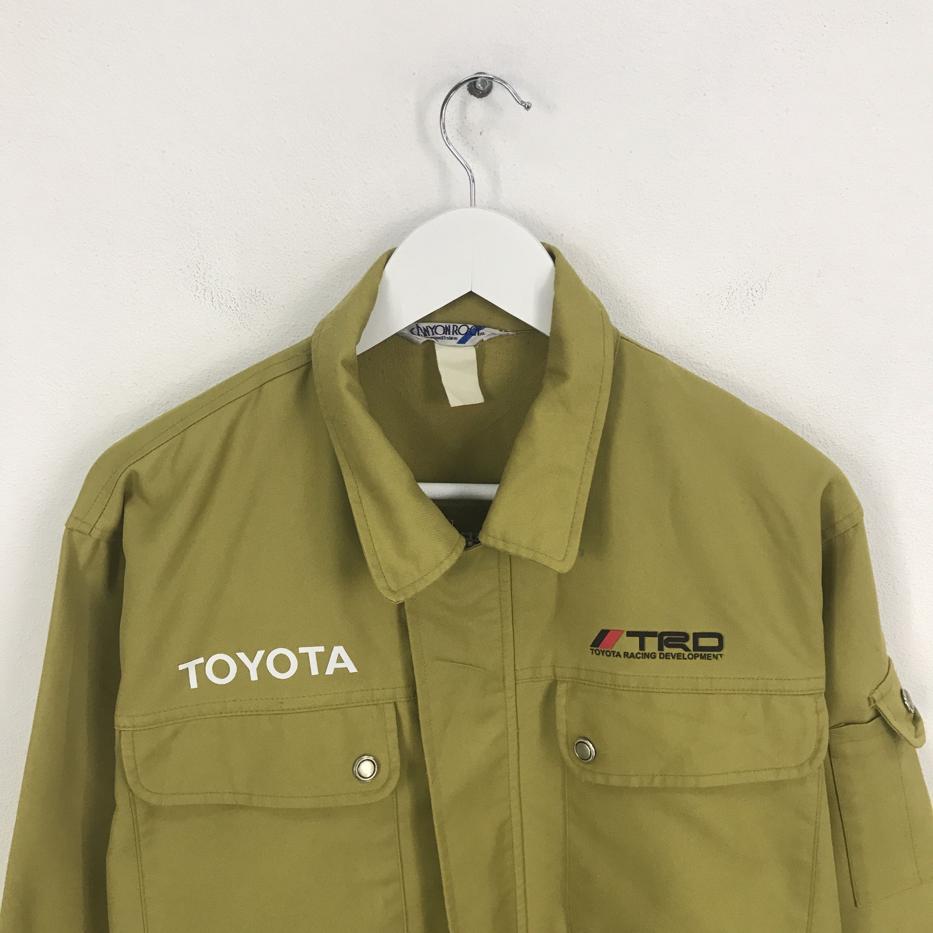 Japanese Brand Rare Toyota Racing Custom Art Worker Jacket Size US L / EU 52-54 / 3 - 3 Thumbnail
