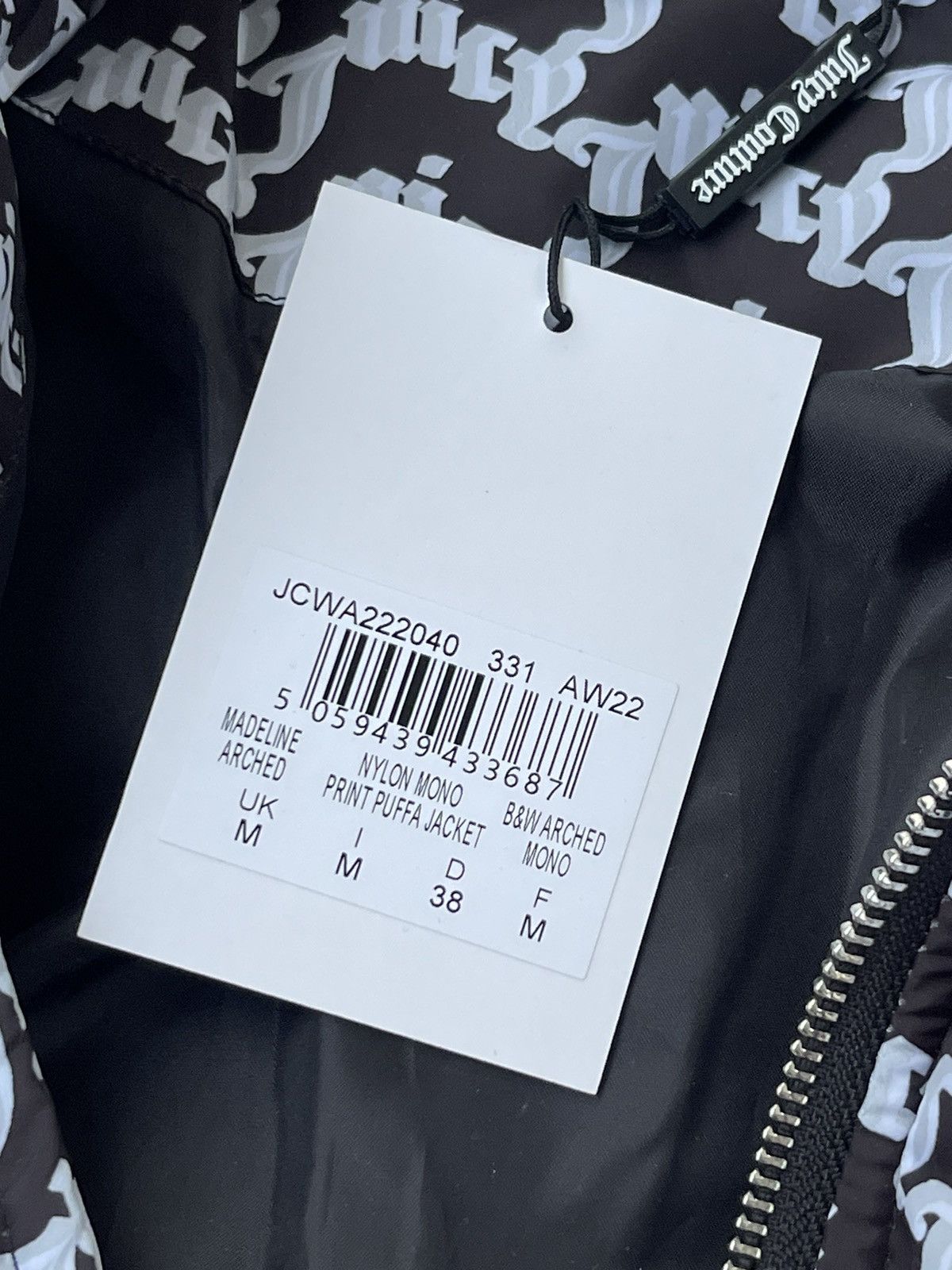 Juicy Couture !DS!AW22 Juicy Couture MadelineArched Monogram Puffer Jacket Size M / US 6-8 / IT 42-44 - 18 Thumbnail