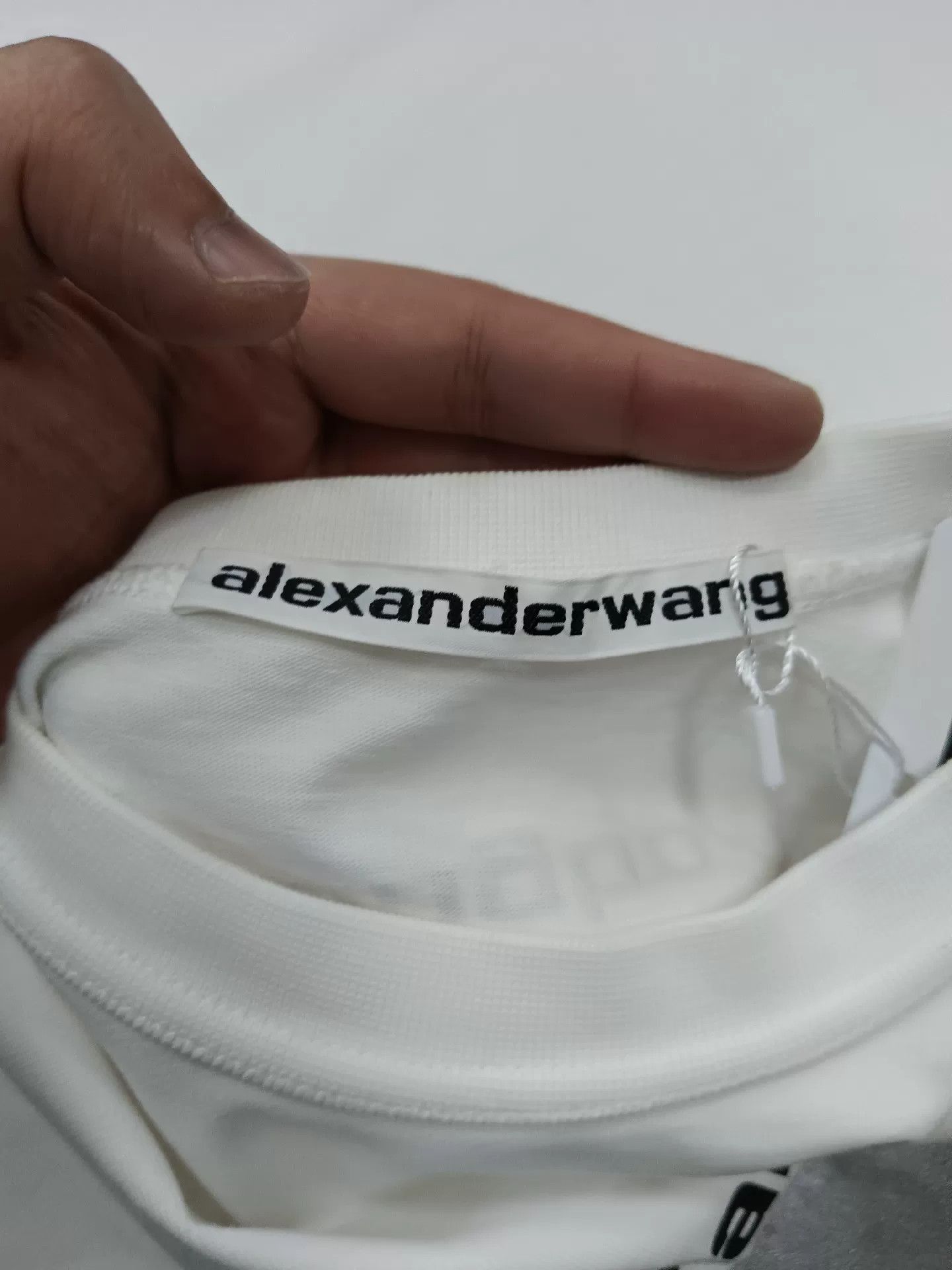 Alexander Wang alexander wang white letter print t-shirt. Size US S / EU 44-46 / 1 - 3 Thumbnail