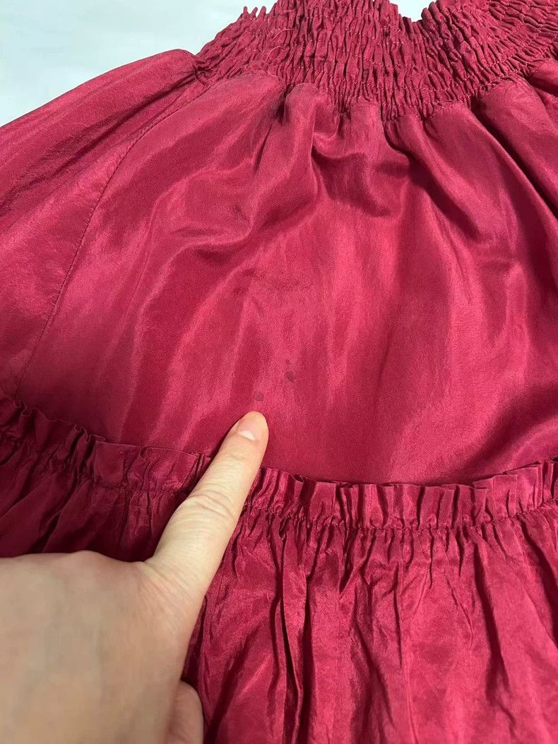 Kenzo KENZO Early silk cake skirt Size 25" / US 0 / IT 36 - 9 Thumbnail