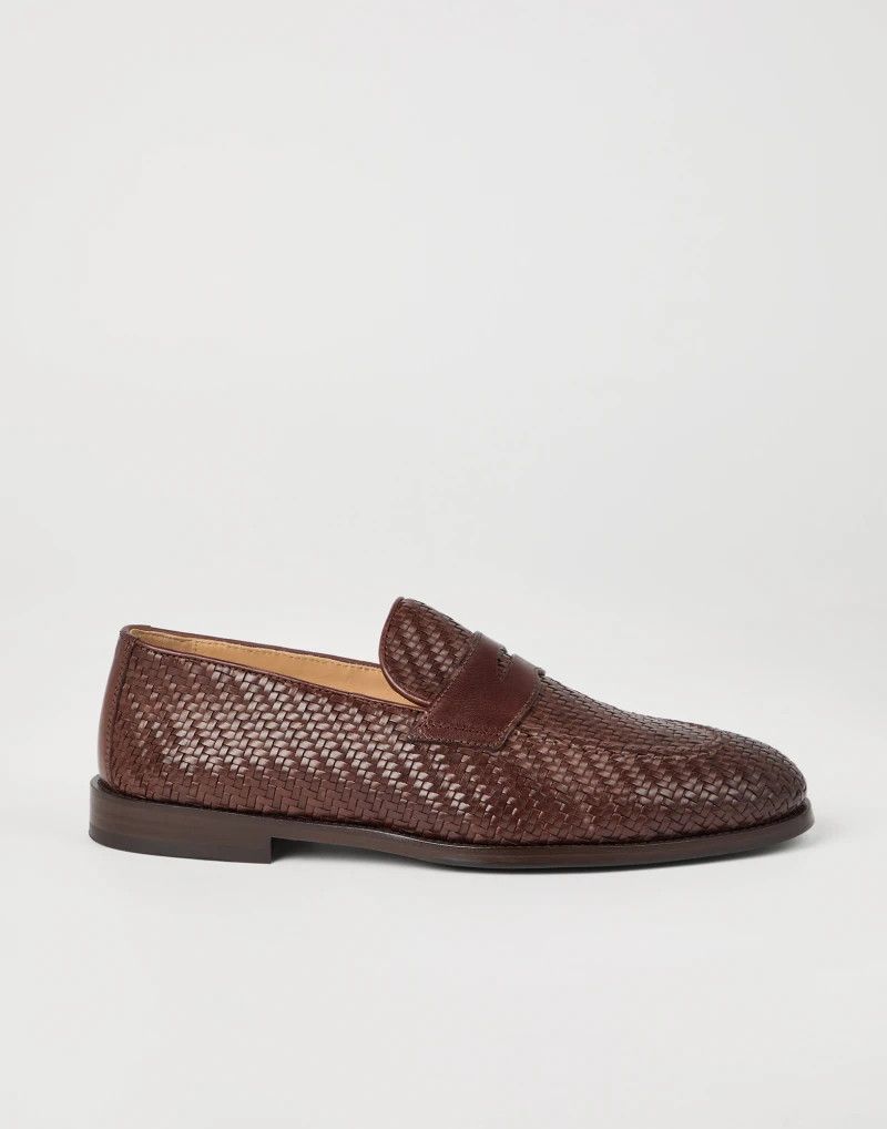 Brunello Cucinelli o1la1rc1a0425 Loafer in Brown Size US 8 / EU 41 - 2 Thumbnail