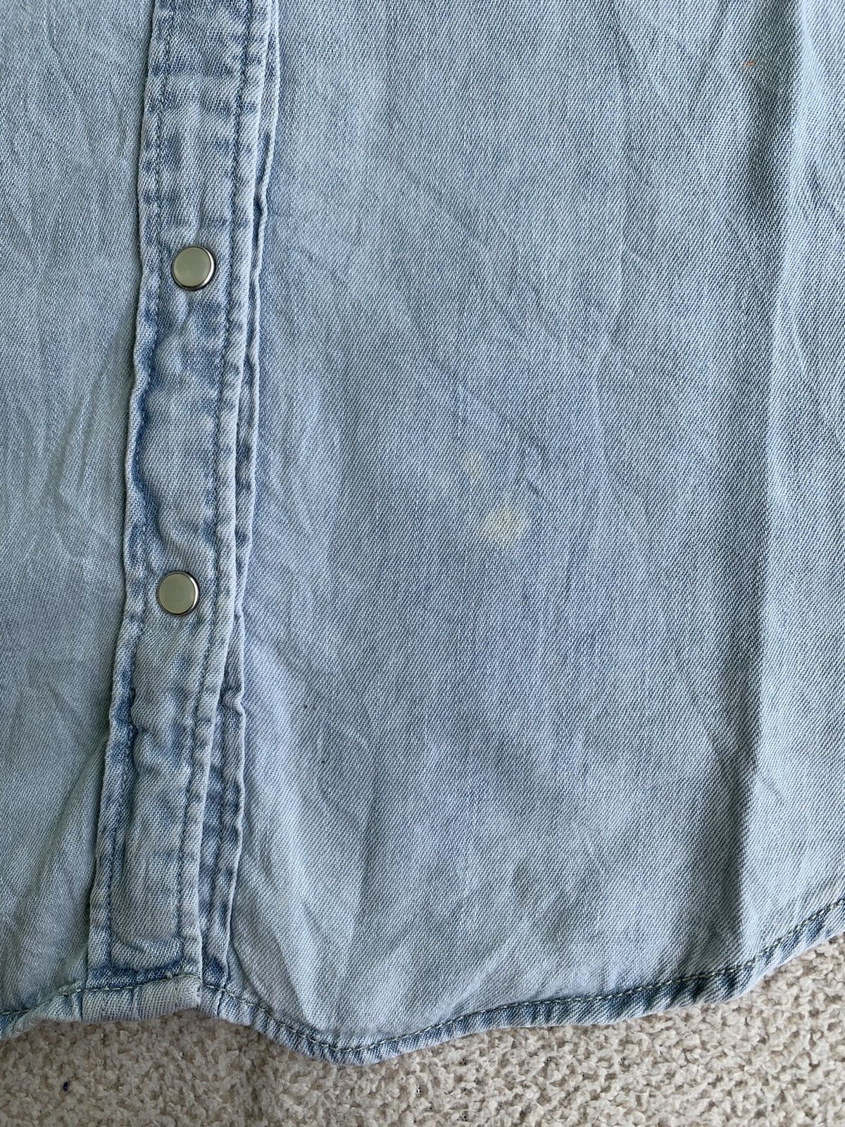 Levi's × Vintage Undefined Blue Faded Shirt Levis Size US S / EU 44-46 / 1 - 9 Thumbnail
