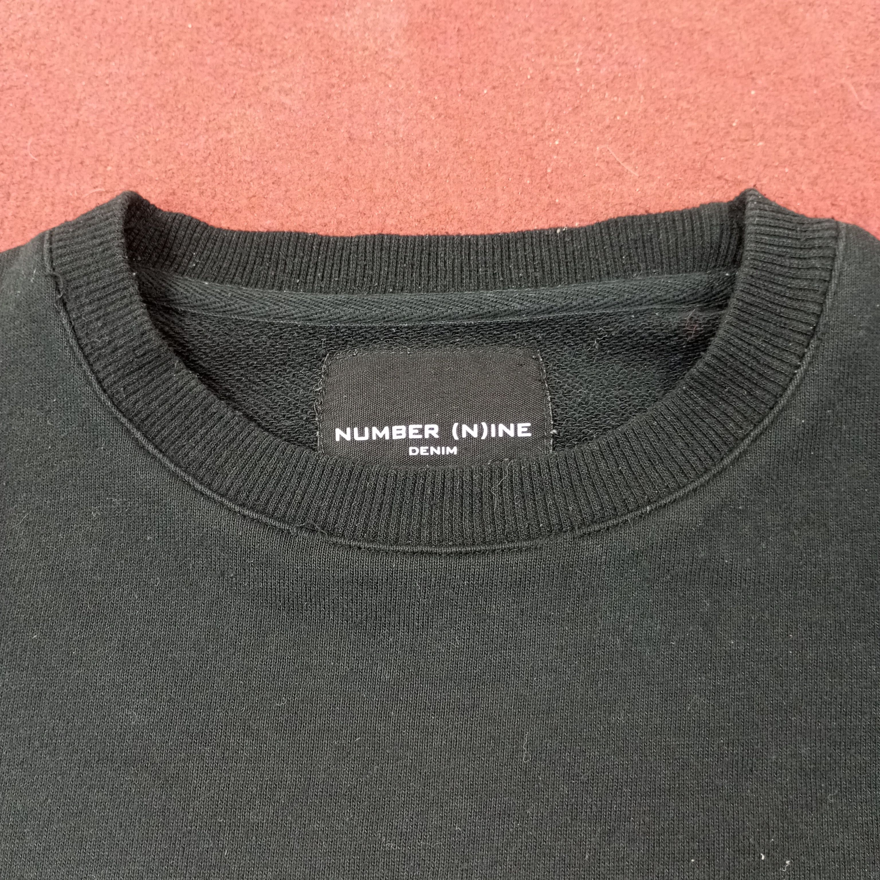 Number (N)ine Number Nine Japanese Brand Spellout Sweatshirt c237n15 Size US S / EU 44-46 / 1 - 4 Thumbnail