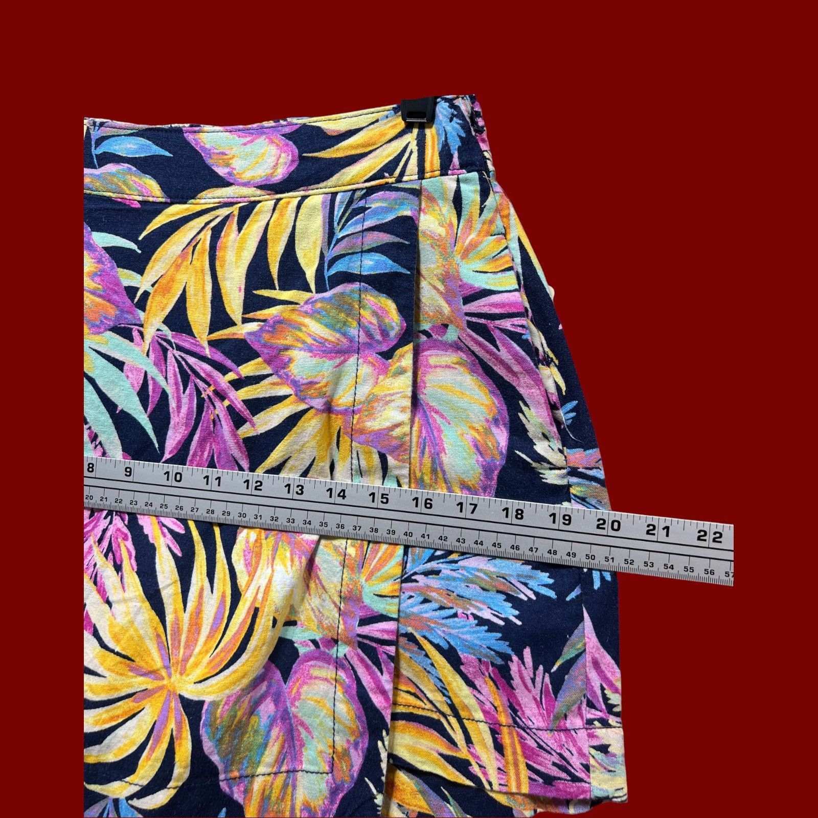 Other St. John's Bay - Women's Mid-Rise Skort - Floral - 4 Size 27" / US 4 / IT 40 - 7 Thumbnail