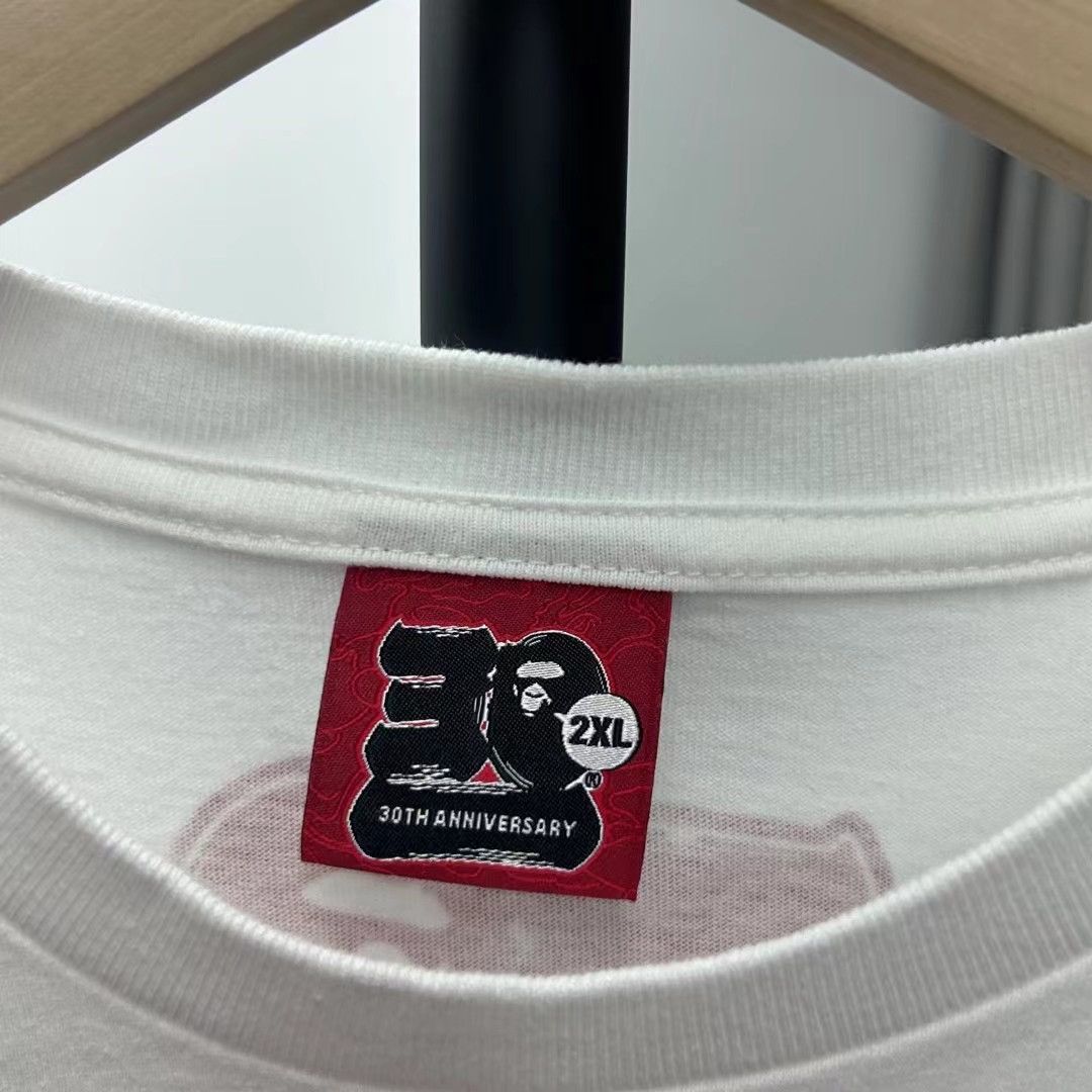 Bape BAPE 30TH ANNIVERSARY TEE Size US XXL / EU 58 / 5 - 5 Thumbnail