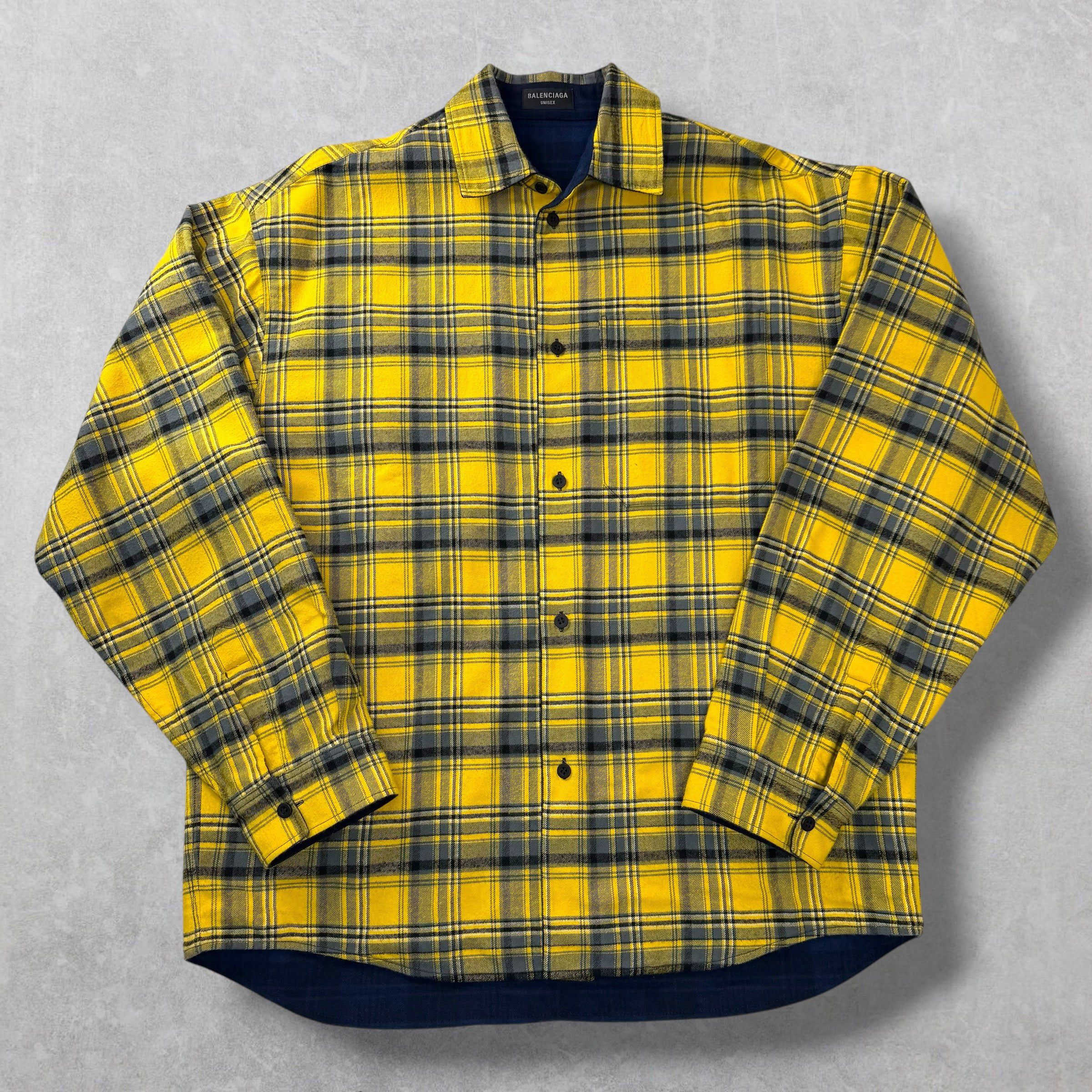 Balenciaga Balenciaga Reversible Checked Cotton-Flannel S (XXL) Size US XXL / EU 58 / 5 - 1 Thumbnail