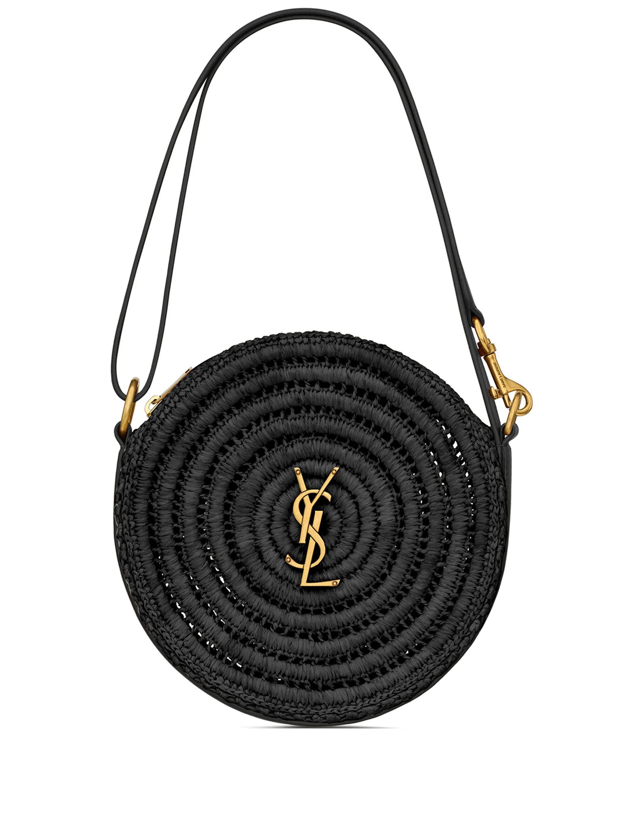 Saint Laurent Paris o1s1wg110724 Size: OS / Round Leather Bag in Black Size ONE SIZE - 2 Thumbnail
