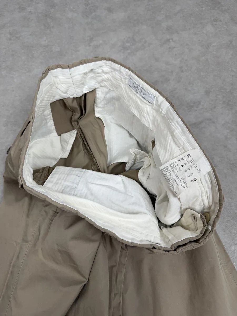 Prada SS2006 Prada Beige Straight Chino Pants Size US 31 - 8 Thumbnail
