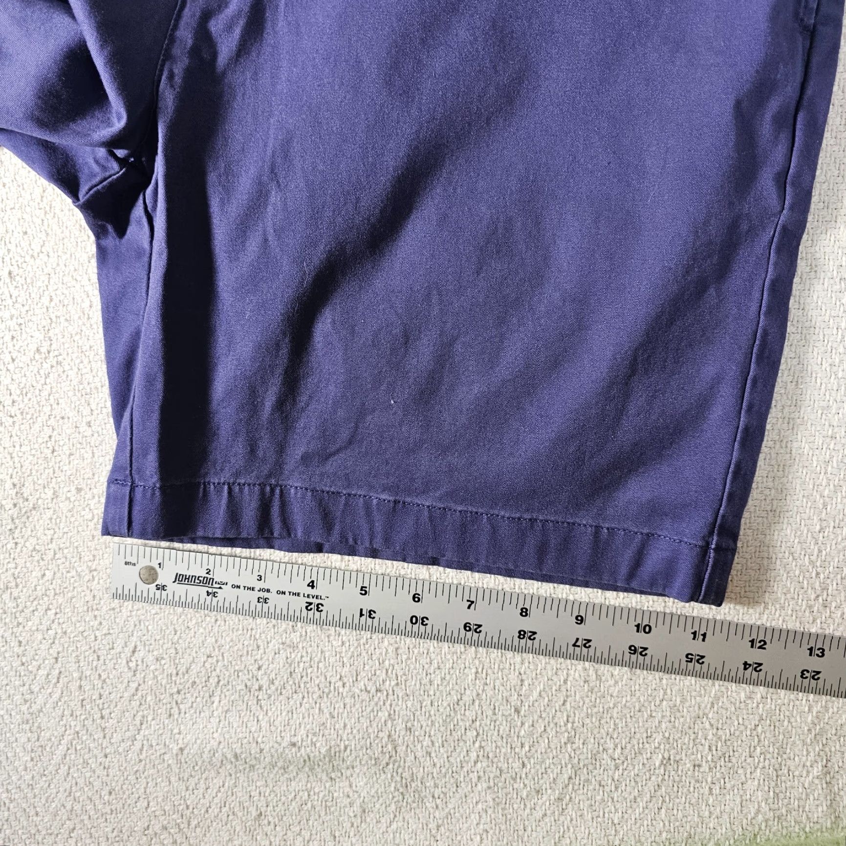 Vineyard Vines Vineyard Vines Chino Shorts Men 36 Indigo Blue Cotton Preppy Casual Regular Inseam 7" Stretch Pockets Flat Front Modern Vintage No Size US 36 / EU 52 - 6 Thumbnail