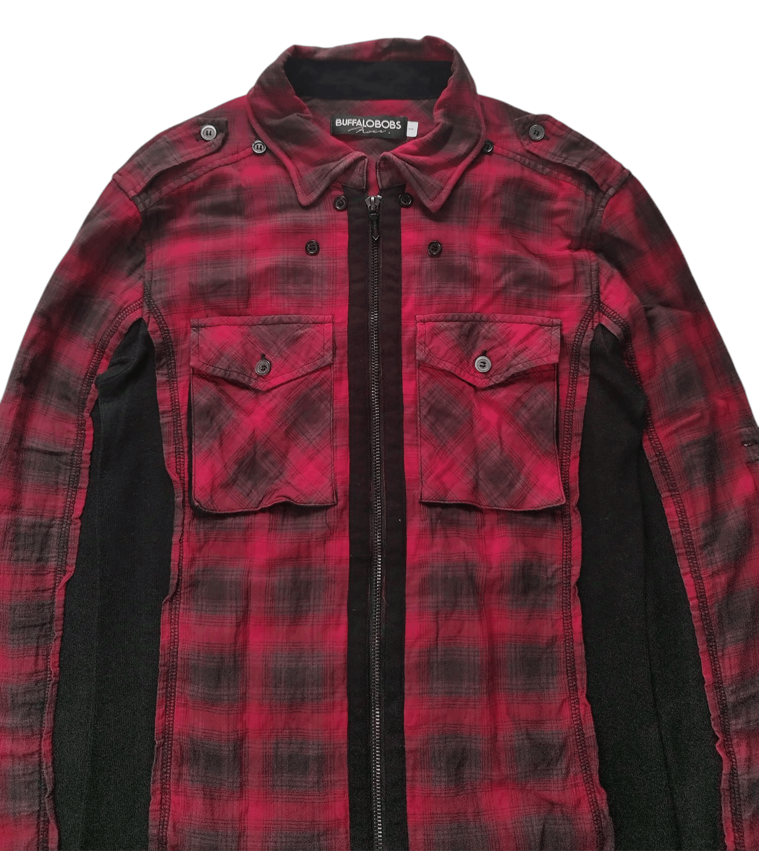 14th Addiction × BUFFALO BOBS × Le Grande Bleu (L.G.B.) Buffalo bobs block check flanel Size US S / EU 44-46 / 1 - 2 Thumbnail
