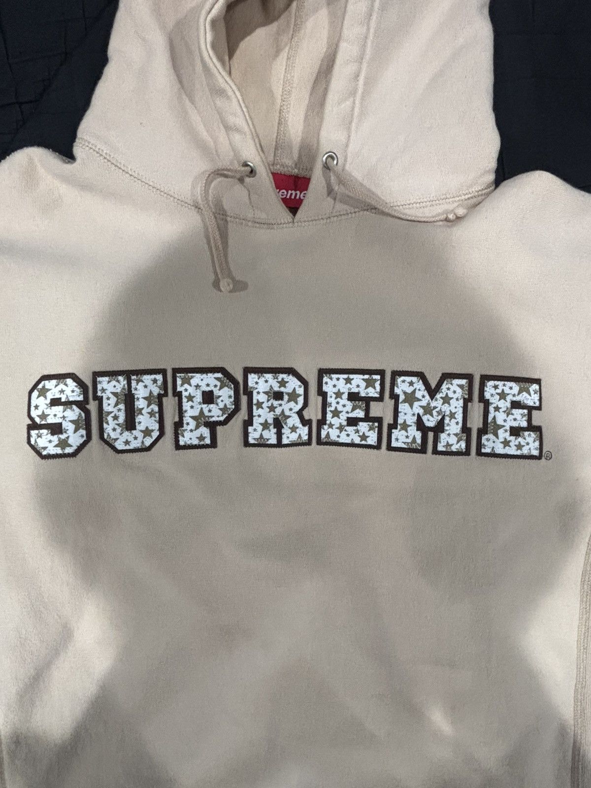 Supreme 2003 Supreme Stars Hoodie Cream Size US L / EU 52-54 / 3 - 2 Thumbnail