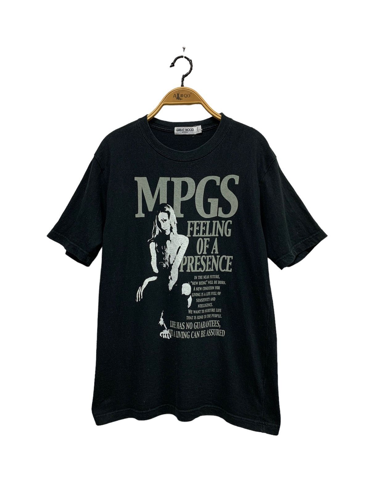 image of Vintage Naked Girls Mpgs in Black, Men's (Size Medium)