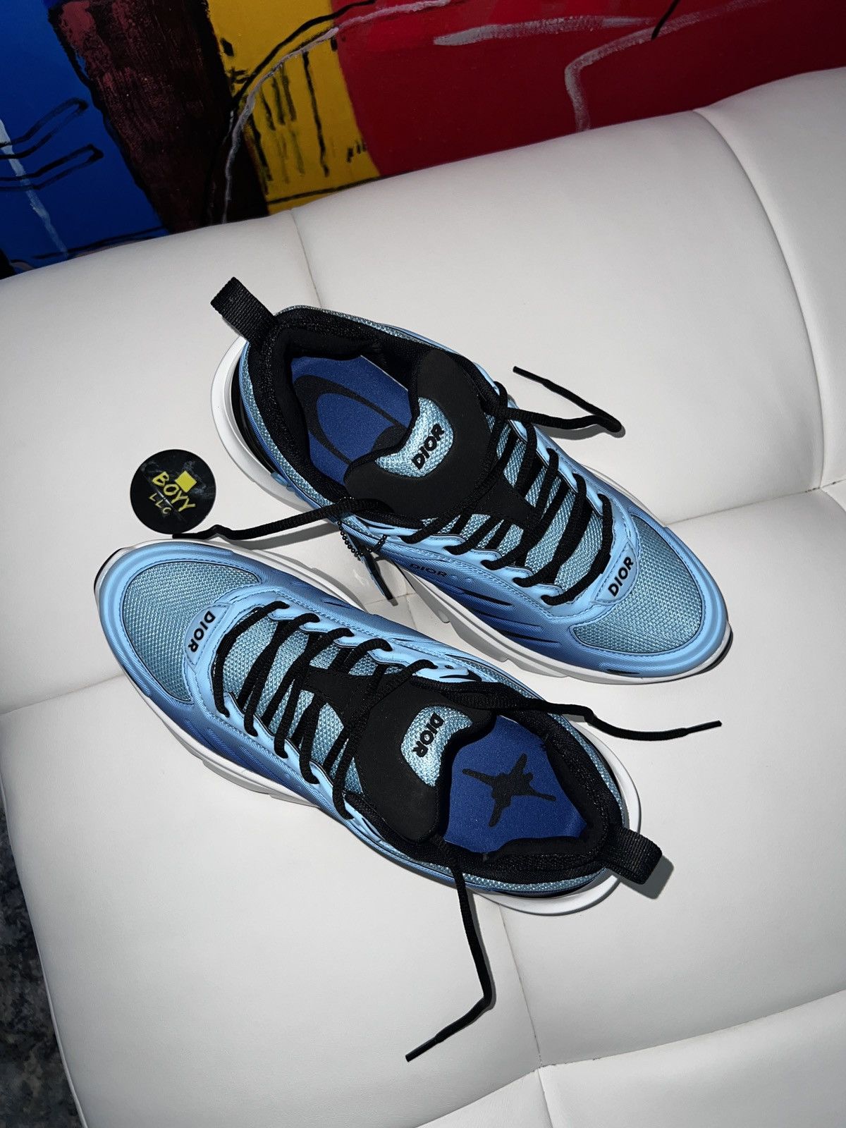 Dior DIOR B44 SNEAKERS Size US 8.5 / EU 41-42 - 3 Thumbnail