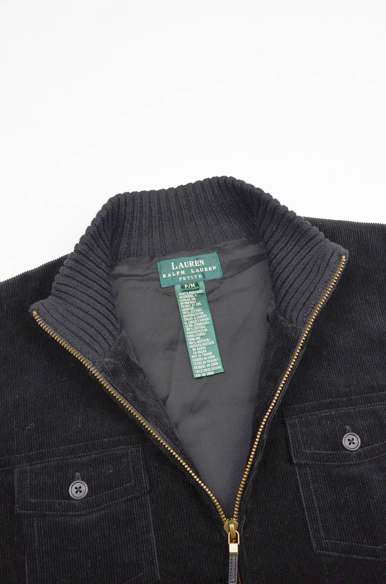 Polo Ralph Lauren Lauren Ralph Lauren Corduroy Knit Sleeve Jacket – Size P/M Size M / US 6-8 / IT 42-44 - 8 Thumbnail