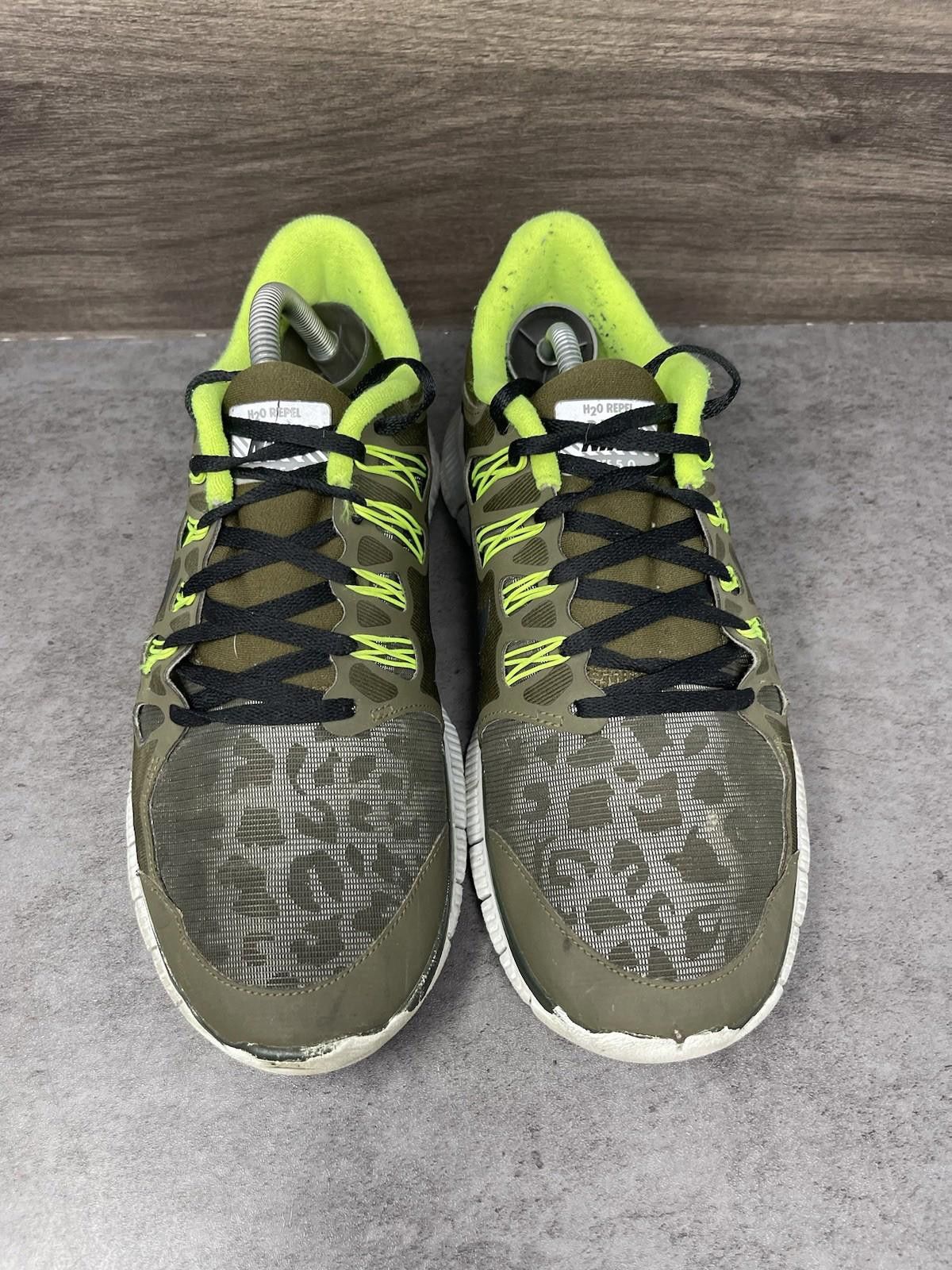 Nike Nike Free 5.0 Sneakers Mens Size 9 Green Shield Running Size US 9 / EU 42 - 3 Thumbnail