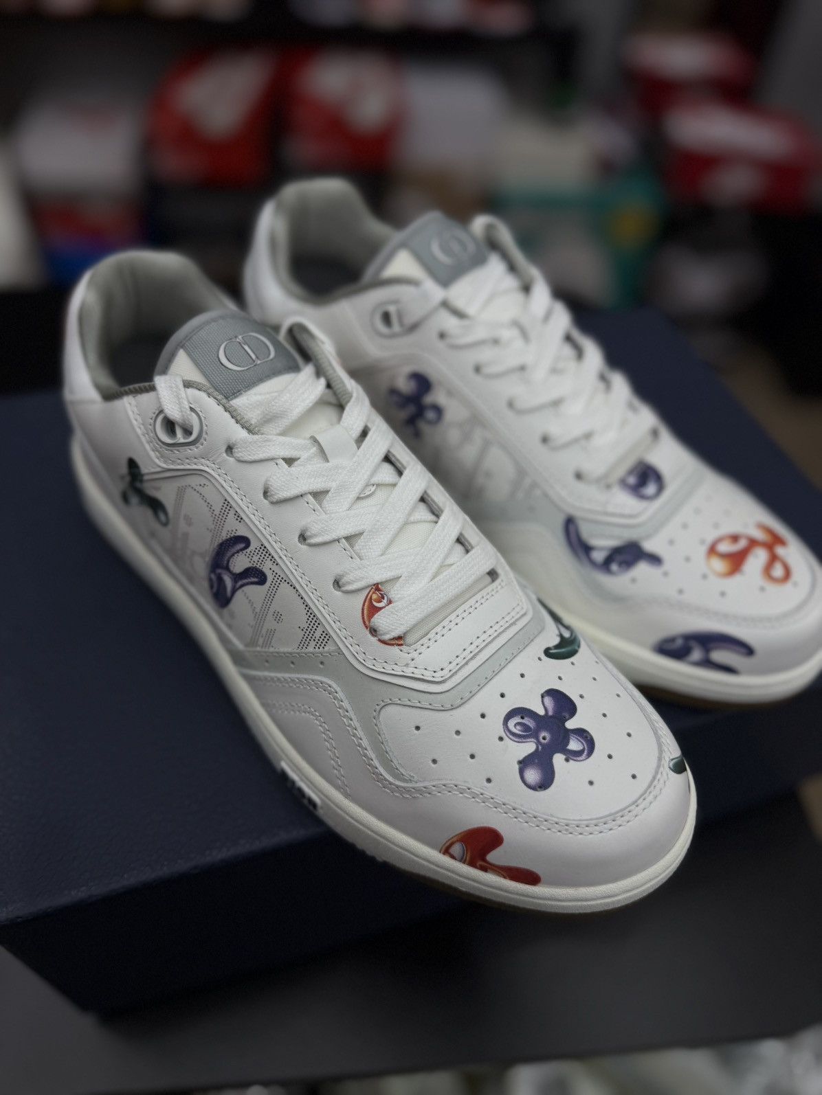 Dior Dior x Kenny Scharf B27 Low Top Sneakers 43EUS/10US NEW Size US 10 / EU 43 - 19 Thumbnail