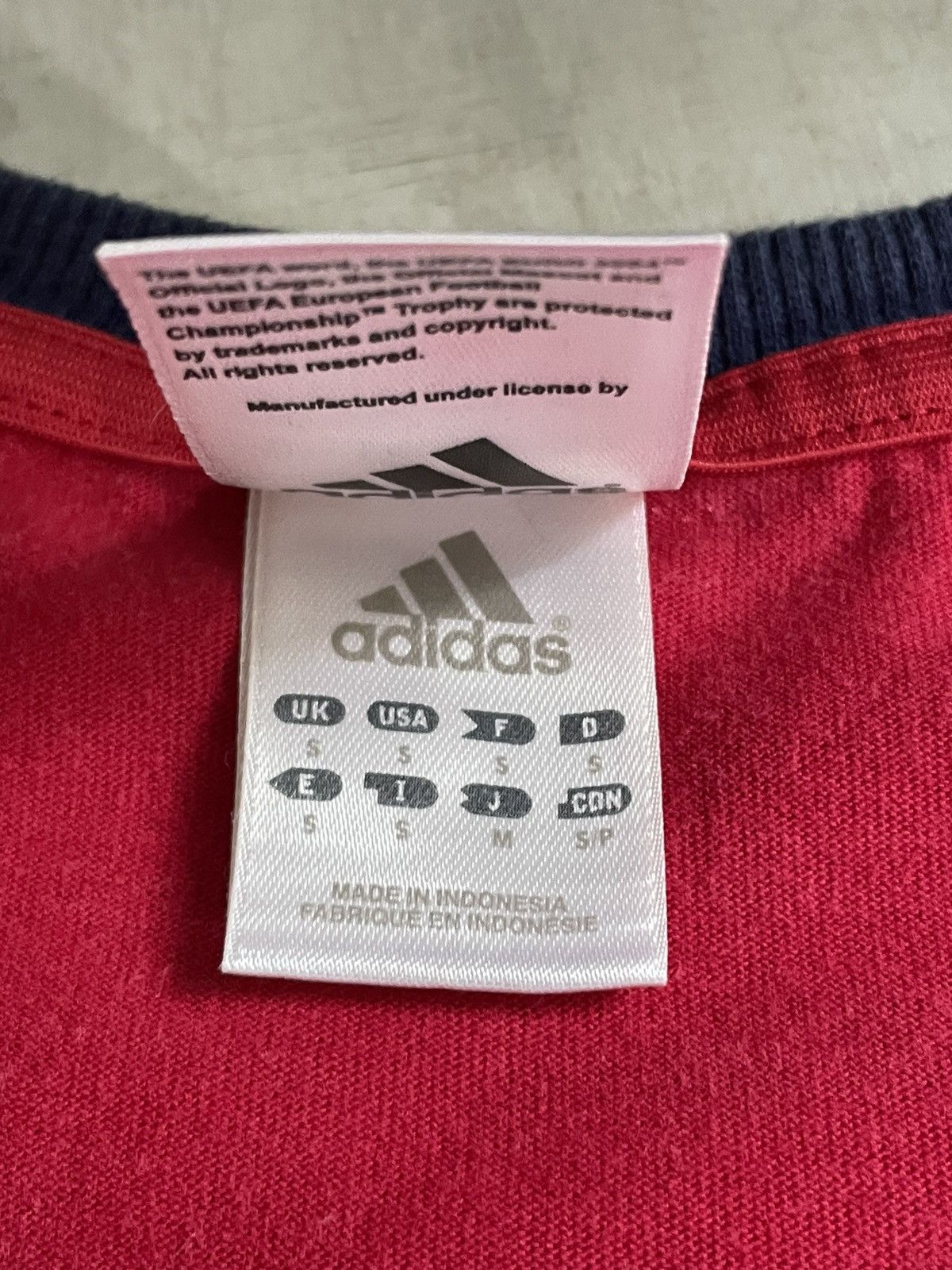 Adidas Vintage Adidas Spain 2004 Uefa Euro Football Shirt RARE Size US S / EU 44-46 / 1 - 8 Thumbnail