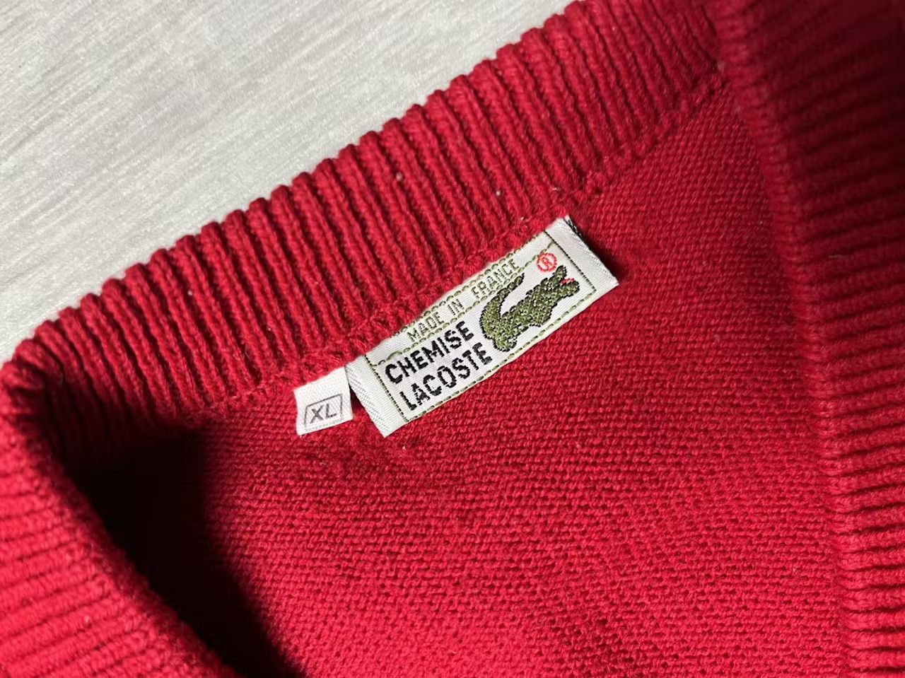 Lacoste Lacoste sweater jumper knitwear size XLarge Size US XL / EU 56 / 4 - 4 Thumbnail