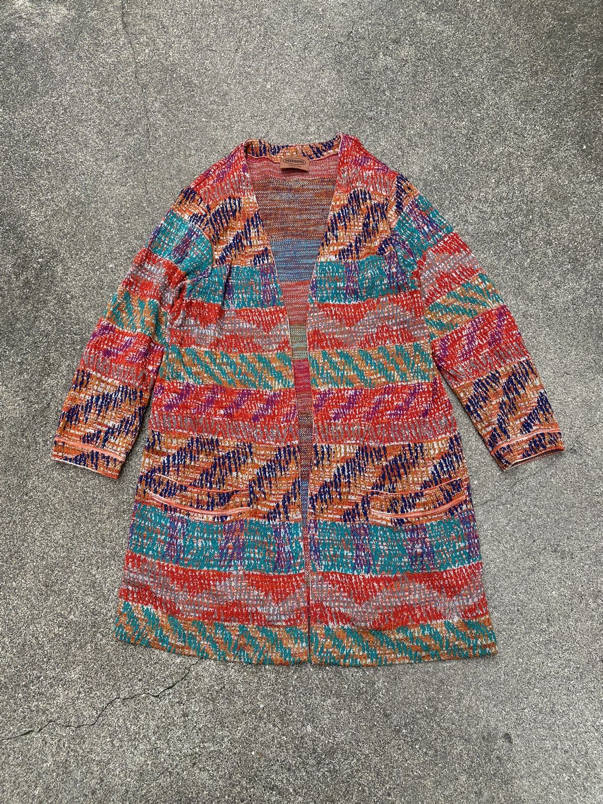 Missoni Archive Missoni Multicolored Knit Cardigan Size M / US 6-8 / IT 42-44 - 12 Thumbnail