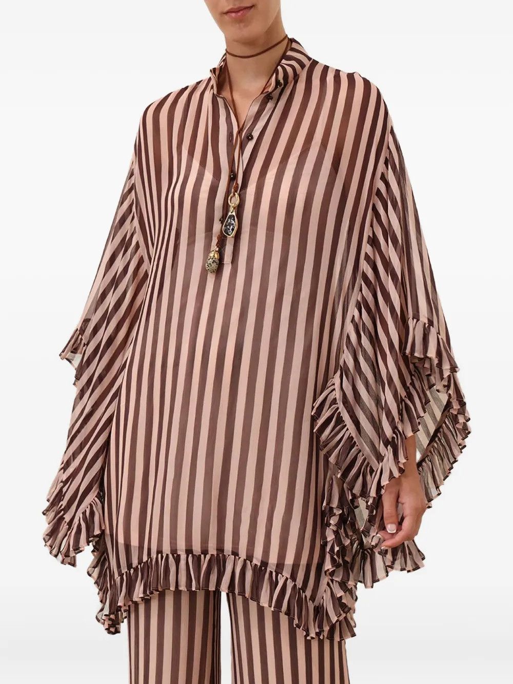 Zimmermann oc11z0226 Balance tunic Top In Multicolor Size M / US 6-8 / IT 42-44 - 2 Thumbnail